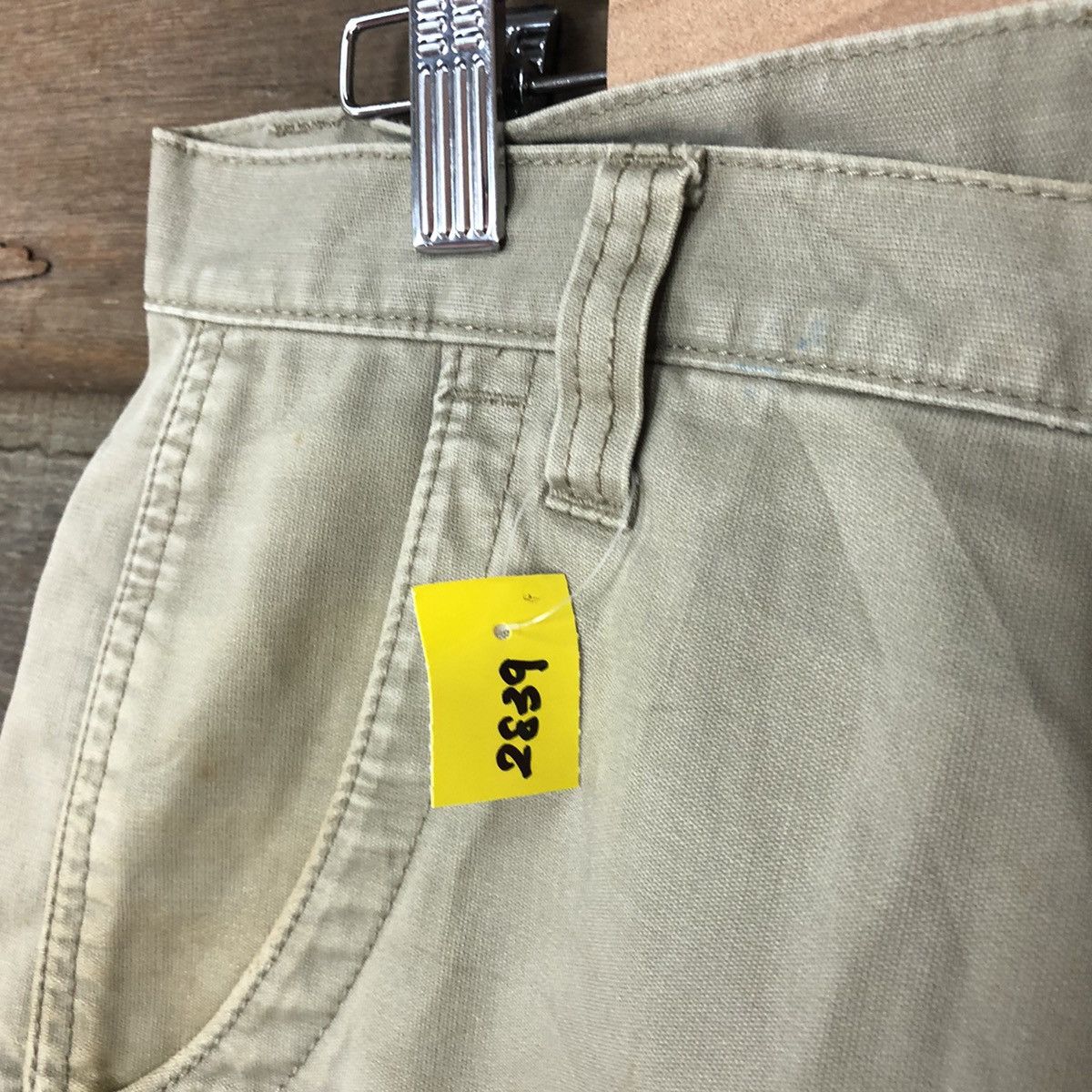 Oshkosh Osh Kosh Brown distresses multi pocket Cargo Pants #2839 Size US 28 / EU 44 - 10 Thumbnail