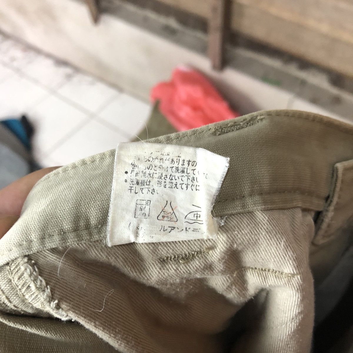 Oshkosh Osh Kosh Brown distresses multi pocket Cargo Pants #2839 Size US 28 / EU 44 - 19 Thumbnail