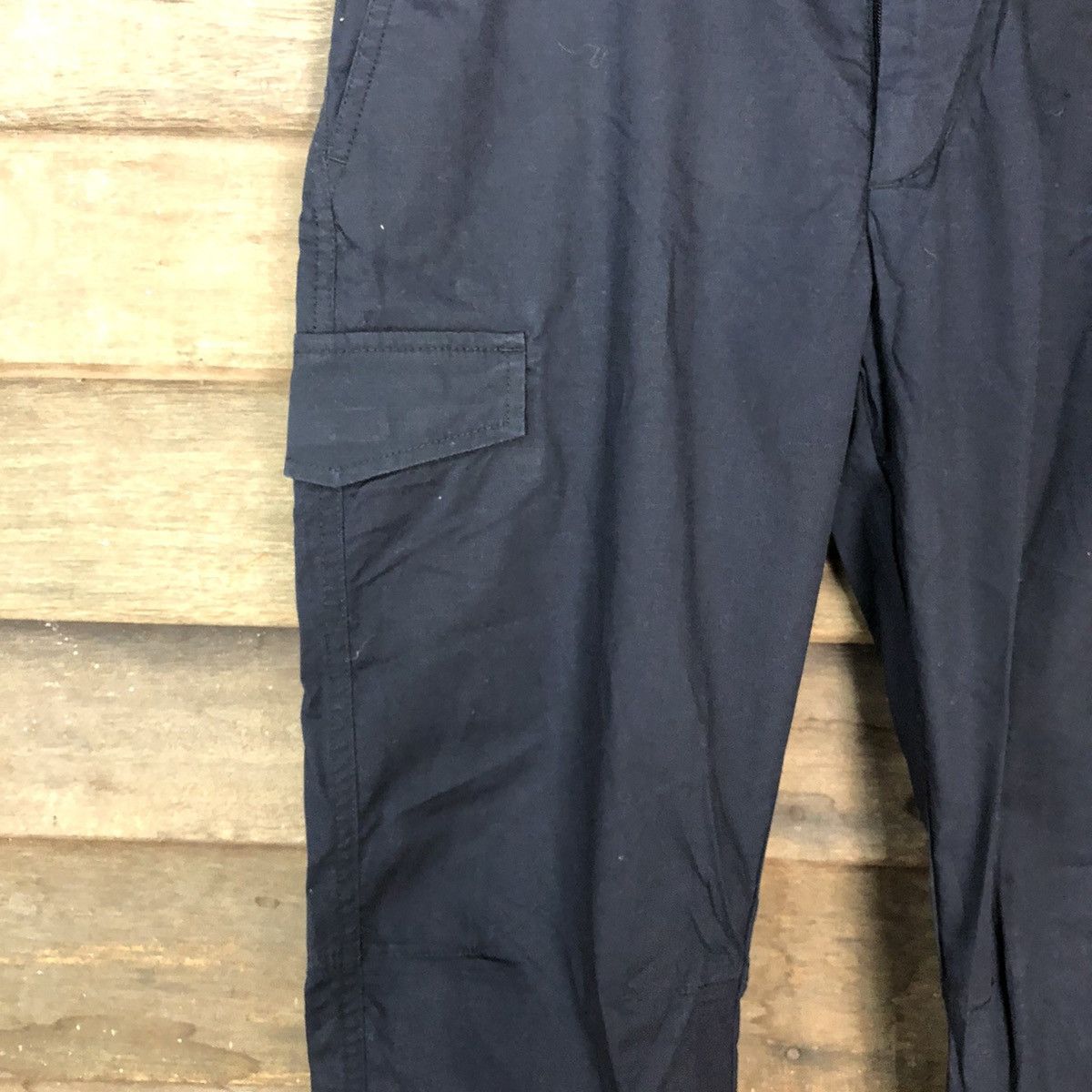 Japanese Brand Uniqlo Dark blue multipocket jogger Cargo Pants #3404 Size US 30 / EU 46 - 6 Thumbnail