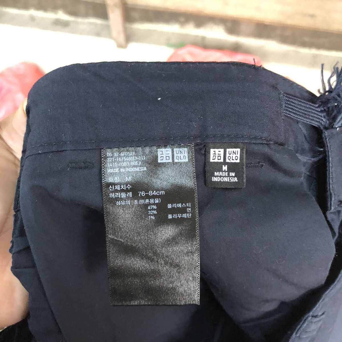 Japanese Brand Uniqlo Dark blue multipocket jogger Cargo Pants #3404 Size US 30 / EU 46 - 16 Thumbnail