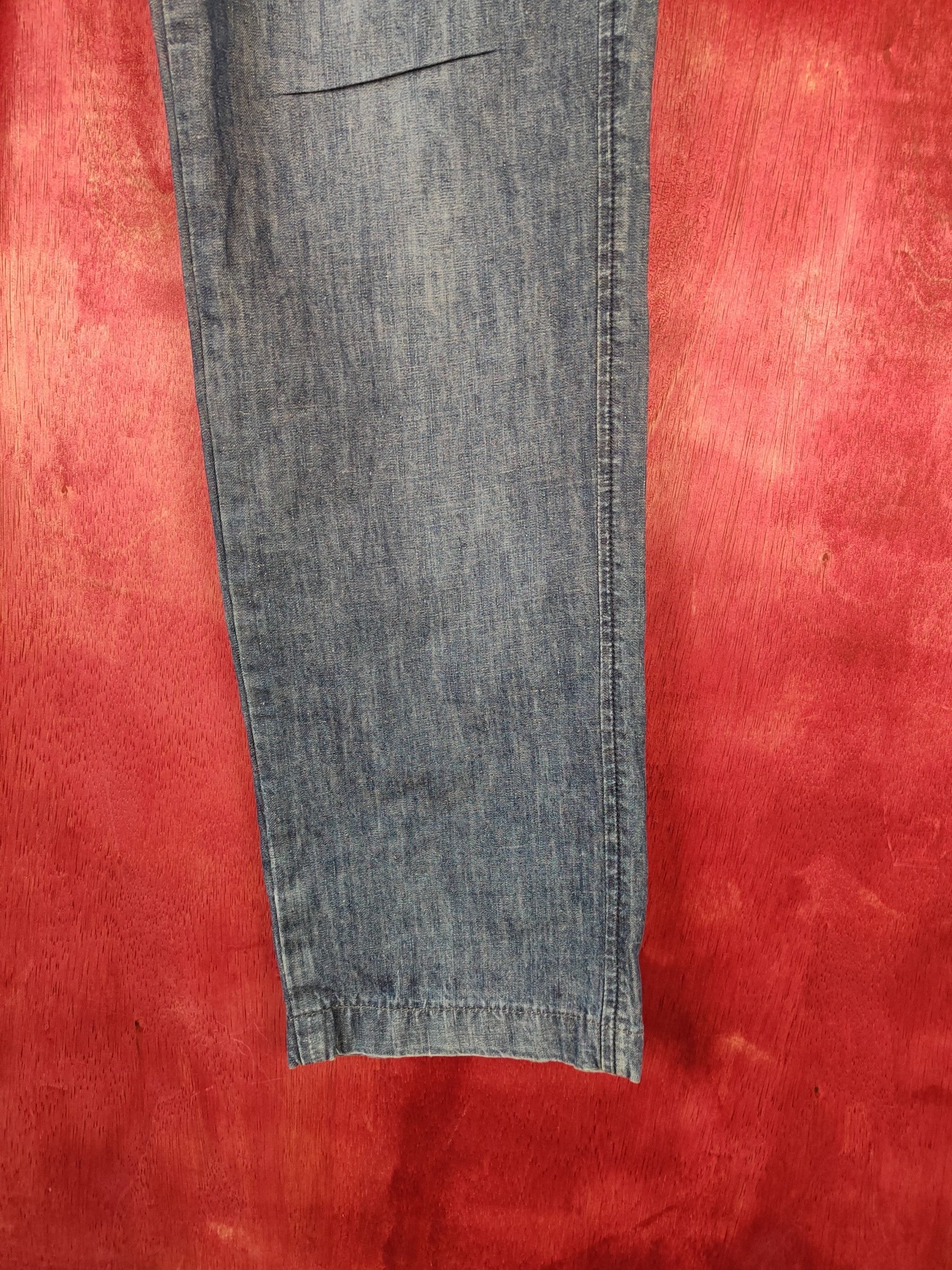Japanese Brand Levi's Blue Soft Denim multipocket worker cargo Pants #S395 Size US 31 - 6 Thumbnail