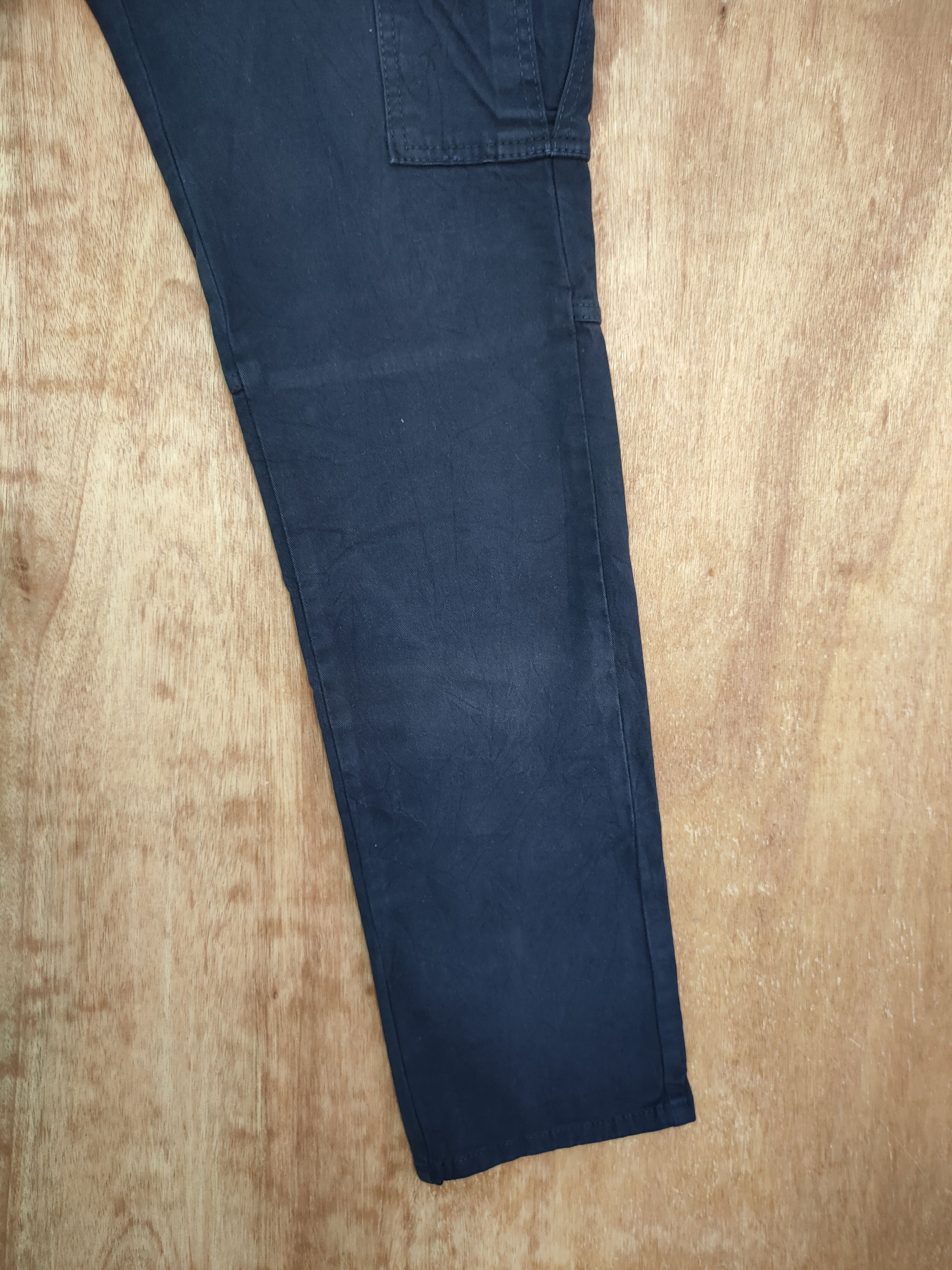 Japanese Brand DLL Leavs japan black multipocket tactical cargo pants #214 Size US 31 - 2 Thumbnail
