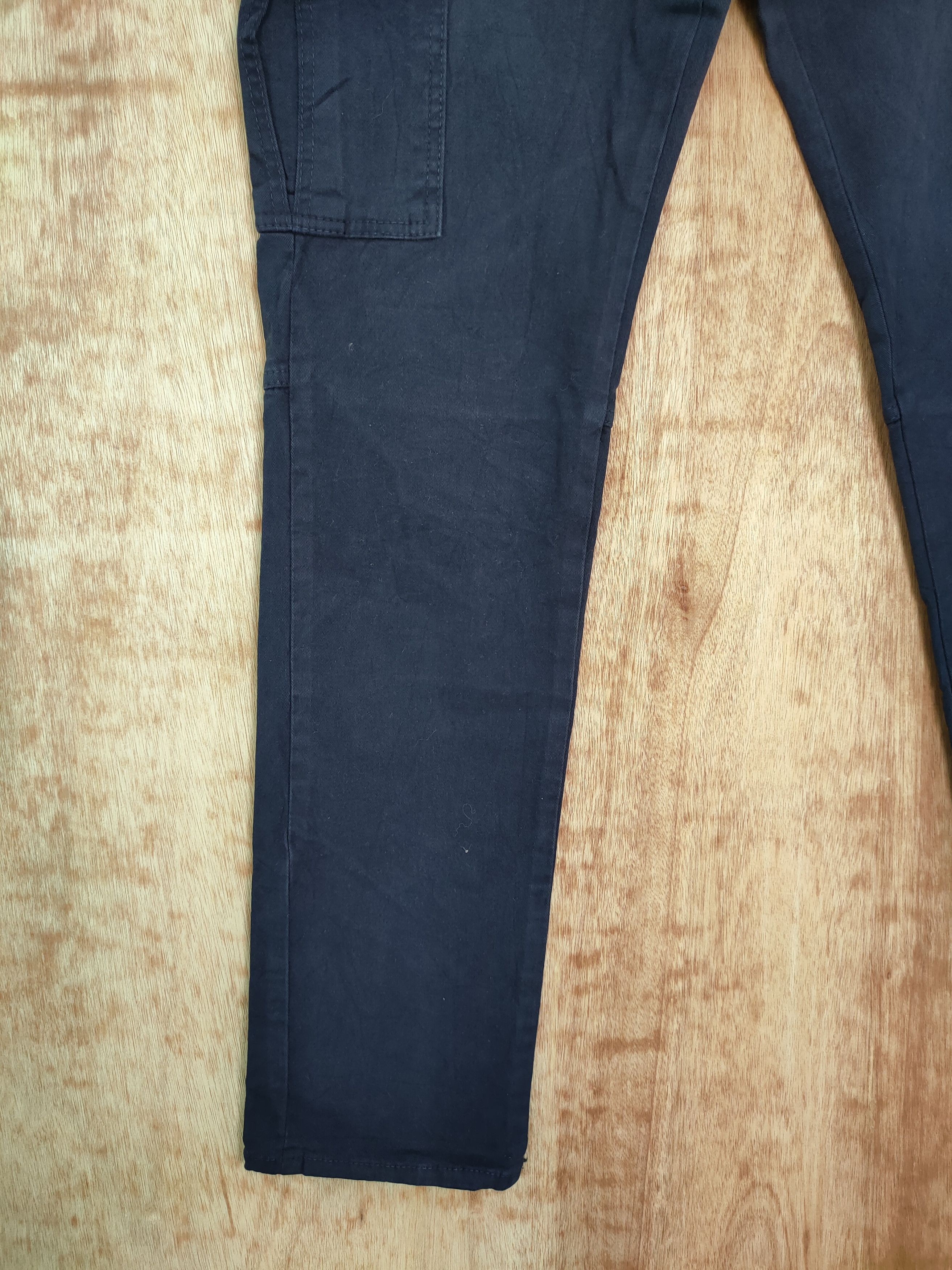 Japanese Brand DLL Leavs japan black multipocket tactical cargo pants #214 Size US 31 - 3 Thumbnail