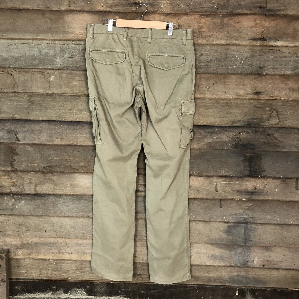 Japanese Brand Uniqlo Green multipocket tactical utility Cargo Pants #3393 Size US 34 / EU 50 - 11 Thumbnail