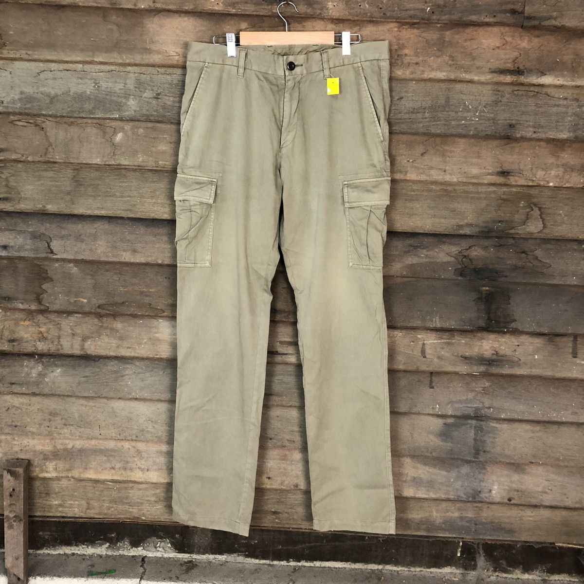 Japanese Brand Uniqlo Green multipocket tactical utility Cargo Pants #3393 Size US 34 / EU 50 - 1 Thumbnail