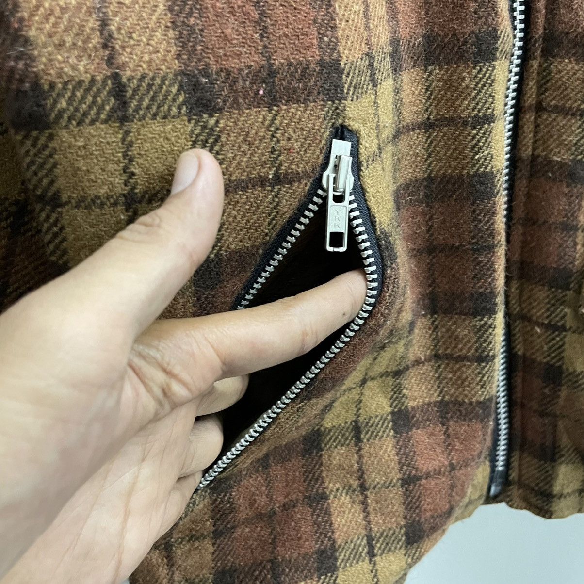 Engineered Garments × Needles × Nepenthes 💥NEPENTHES DOUBLE COLLAR TARTAN SEDITIONARIES JACKET Size US M / EU 48-50 / 2 - 6 Thumbnail