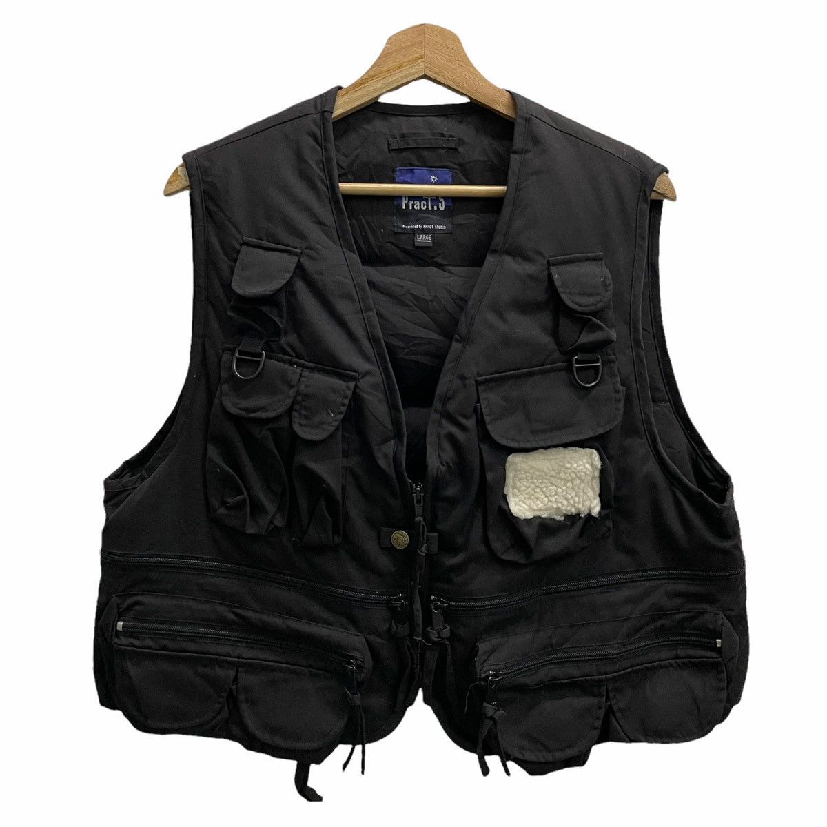 Vintage 💥90s PRACT STUDIO TACTICAL VEST JACKET Size US L / EU 52-54 / 3 - 1 Thumbnail