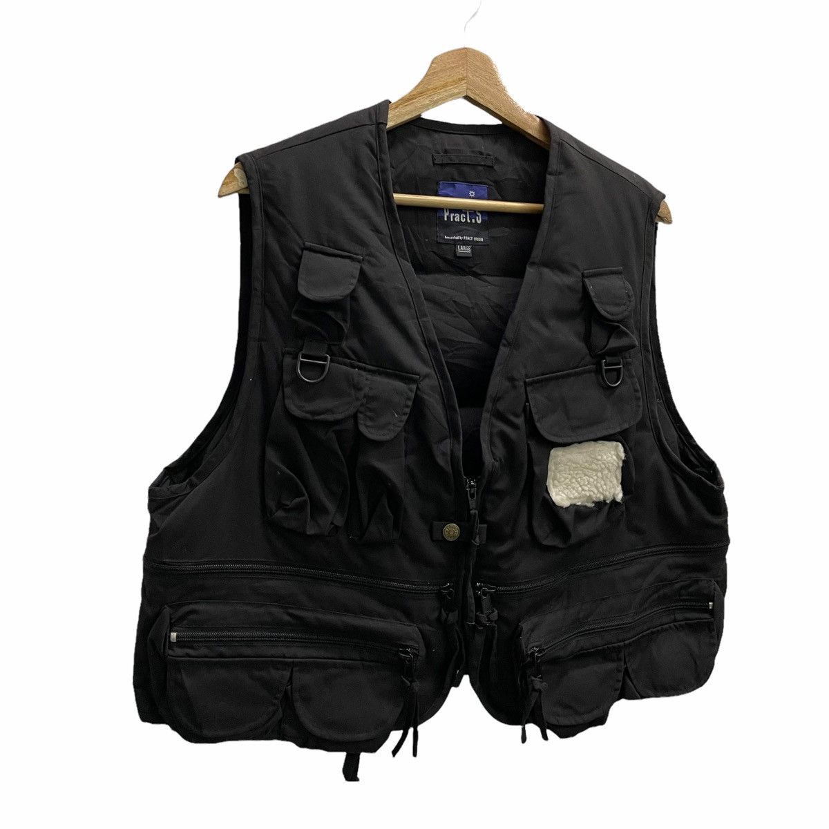 Vintage 💥90s PRACT STUDIO TACTICAL VEST JACKET Size US L / EU 52-54 / 3 - 2 Thumbnail