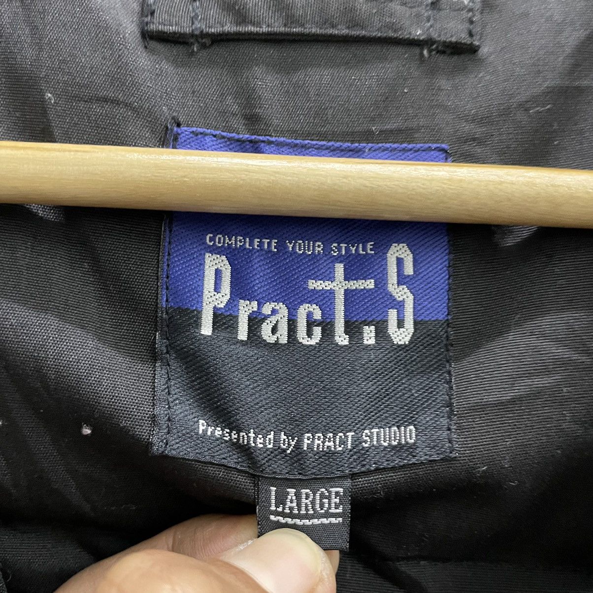 Vintage 💥90s PRACT STUDIO TACTICAL VEST JACKET Size US L / EU 52-54 / 3 - 6 Thumbnail