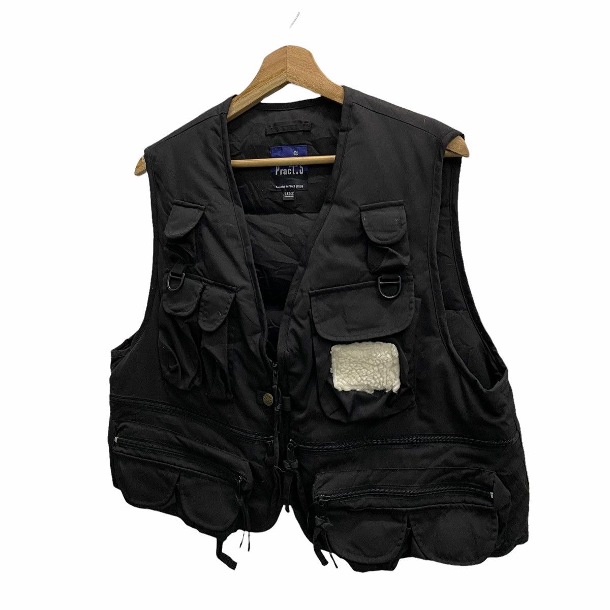 Vintage 💥90s PRACT STUDIO TACTICAL VEST JACKET Size US L / EU 52-54 / 3 - 3 Thumbnail