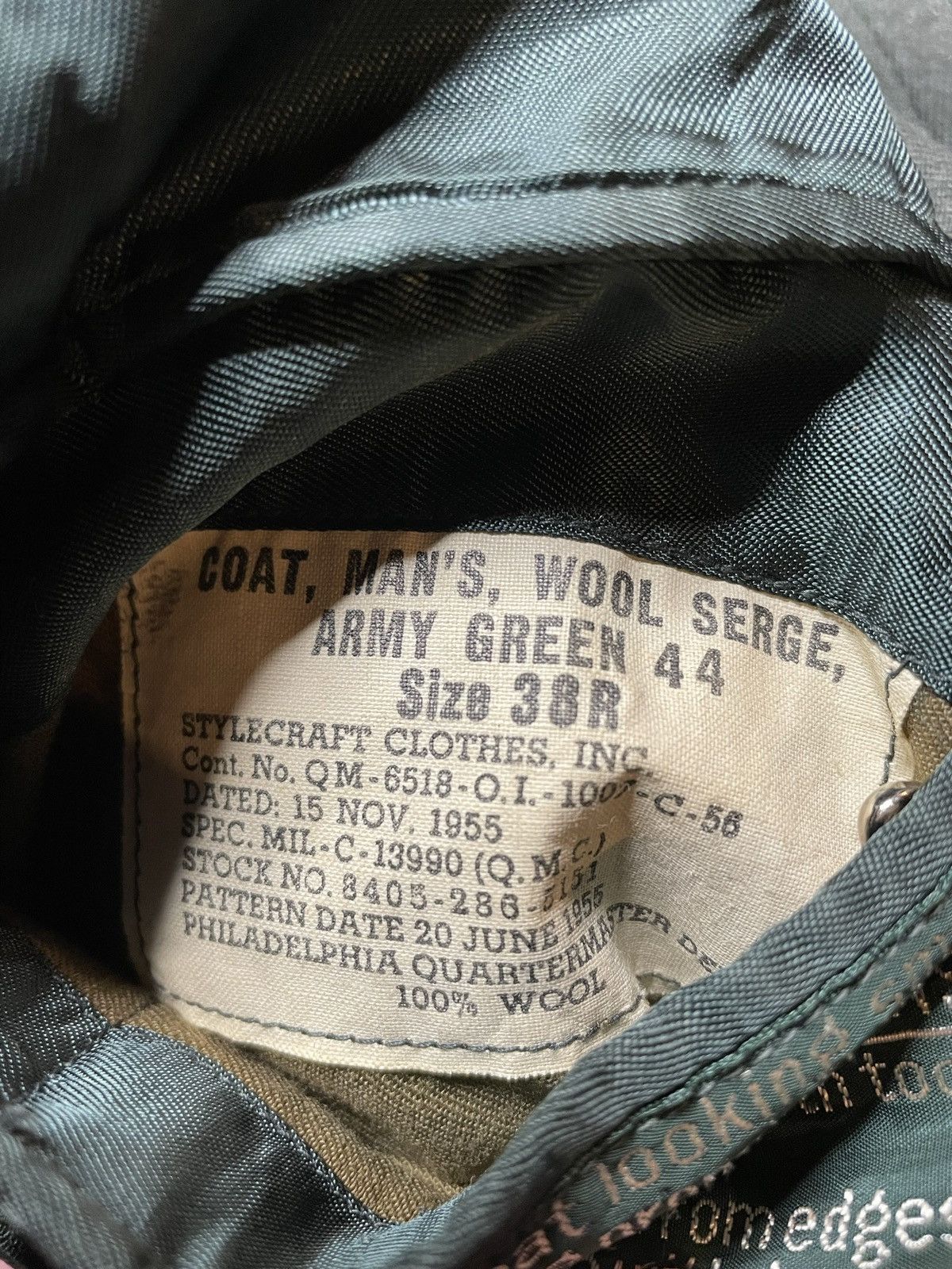 Other 1955 Military Army Coat Size US M / EU 48-50 / 2 - 10 Thumbnail