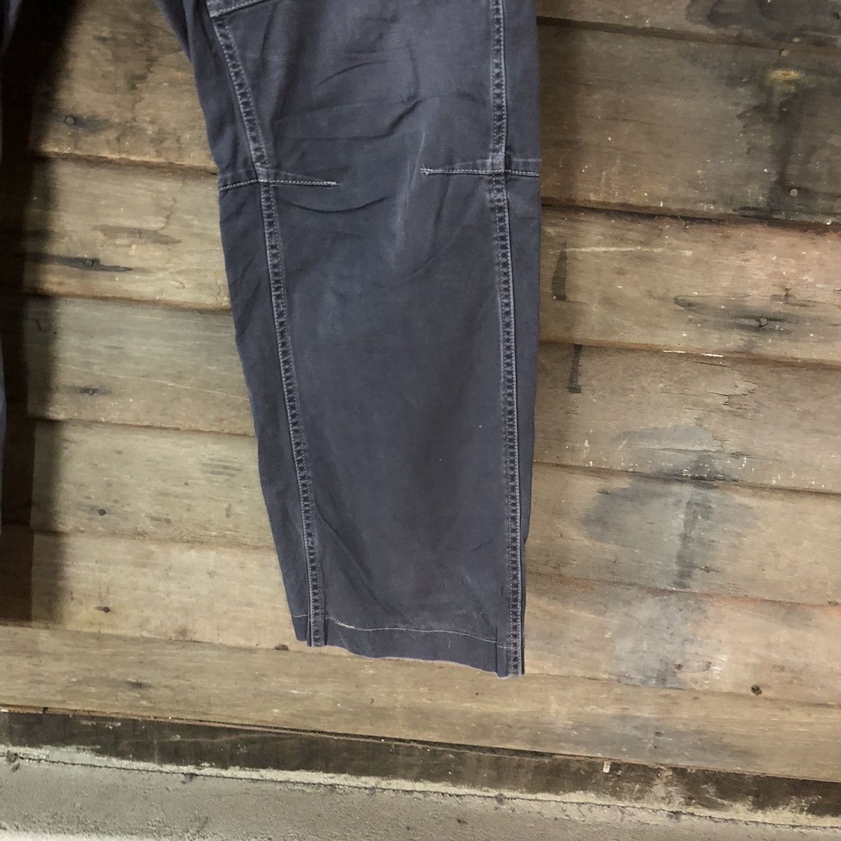 Aigle Aigle vintage ripped Grey utility Cargo Pants #7106 Size US 30 / EU 46 - 9 Thumbnail