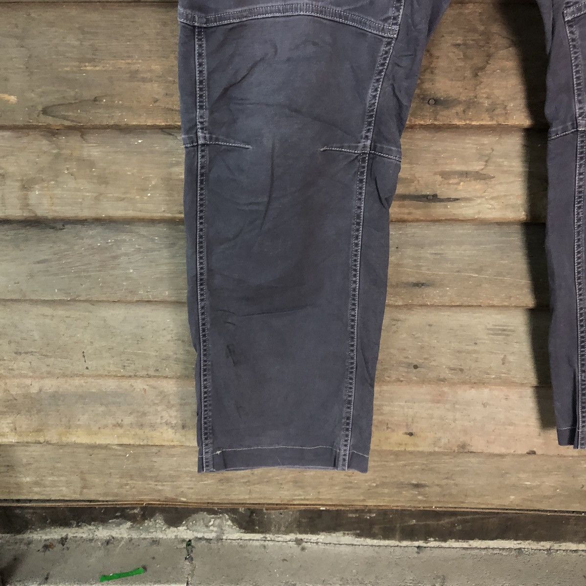 Aigle Aigle vintage ripped Grey utility Cargo Pants #7106 Size US 30 / EU 46 - 8 Thumbnail