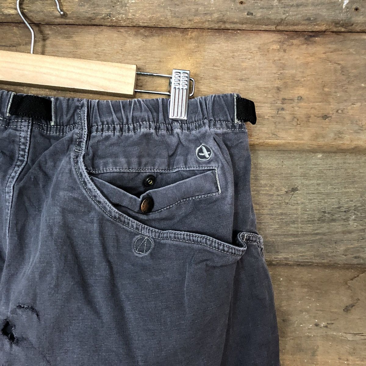 Aigle Aigle vintage ripped Grey utility Cargo Pants #7106 Size US 30 / EU 46 - 14 Thumbnail