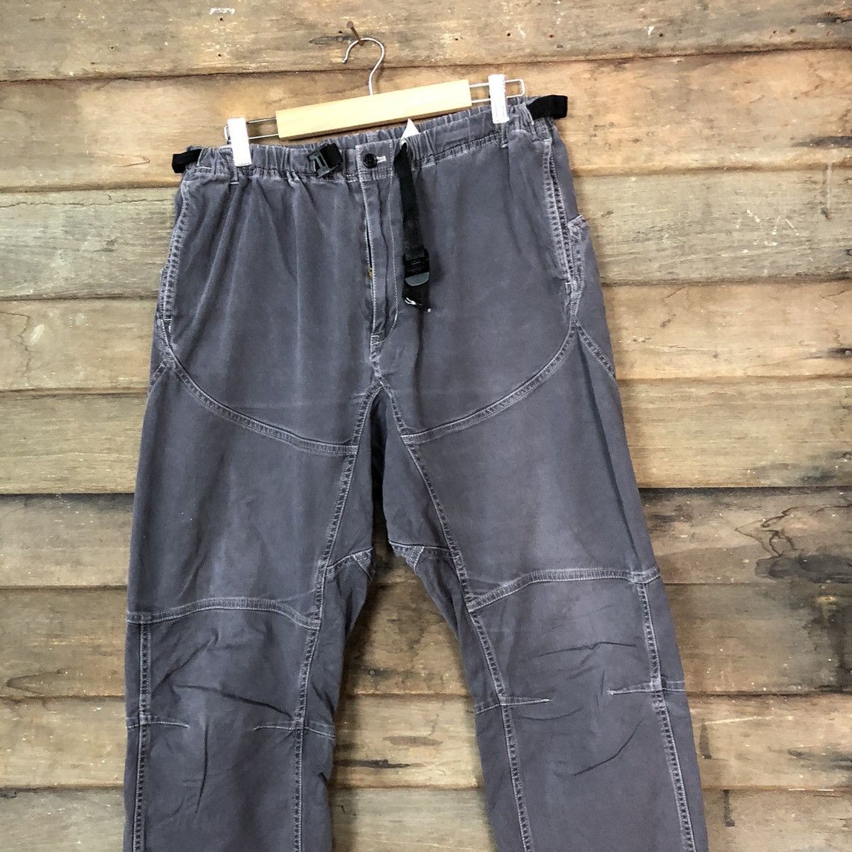 Aigle Aigle vintage ripped Grey utility Cargo Pants #7106 Size US 30 / EU 46 - 2 Thumbnail