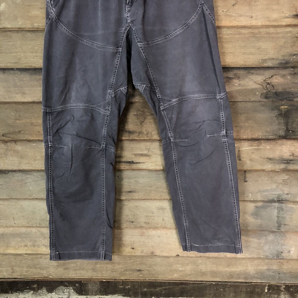 Aigle Aigle vintage ripped Grey utility Cargo Pants #7106 Size US 30 / EU 46 - 3 Thumbnail