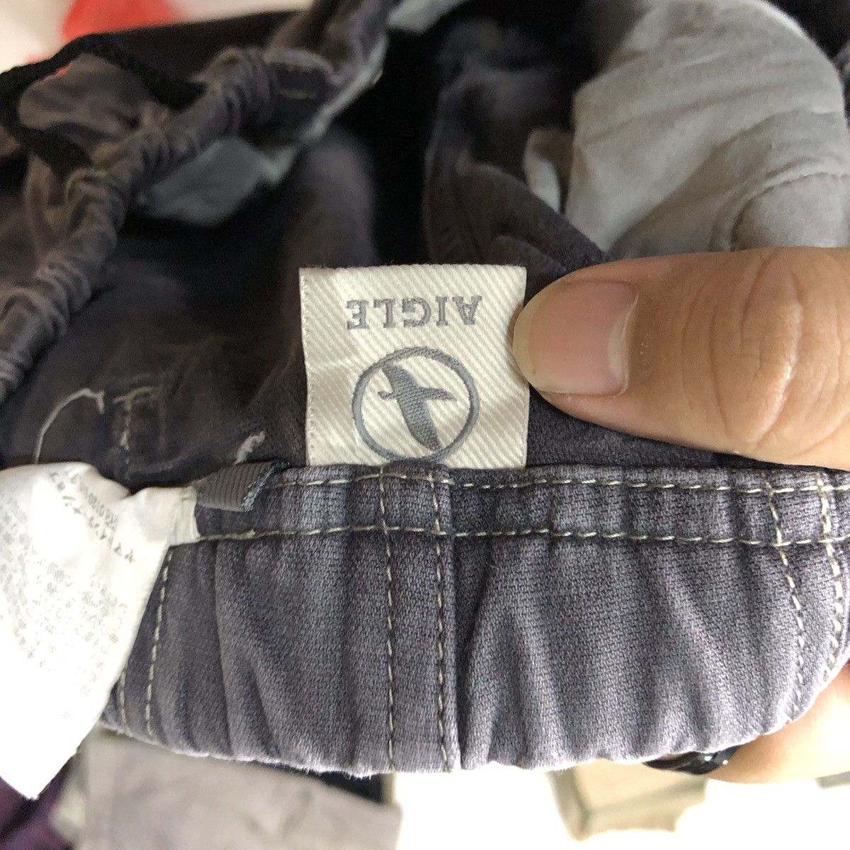 Aigle Aigle vintage ripped Grey utility Cargo Pants #7106 Size US 30 / EU 46 - 17 Thumbnail