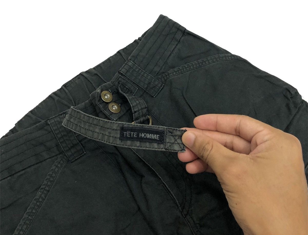 🇯🇵 TETE HOMME MULTI POCKET CARGO DRAWSTRING PANTS