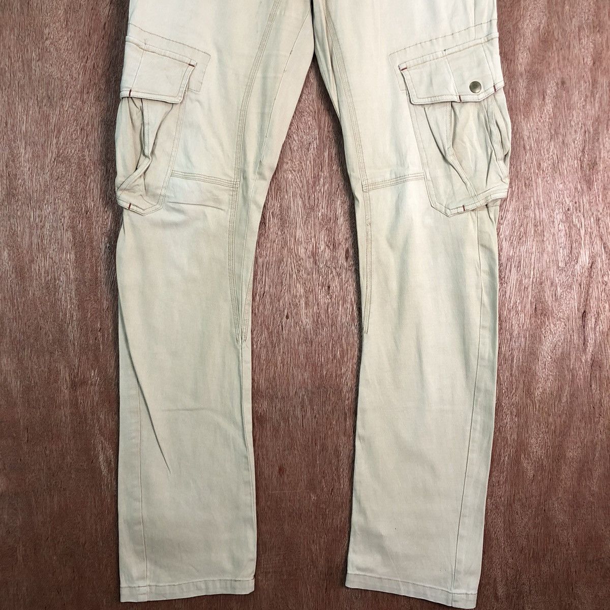 Schlussel DLL Schlussel distressed ripped Tactical Cargo Pants #c215 Size US 32 / EU 48 - 3 Thumbnail