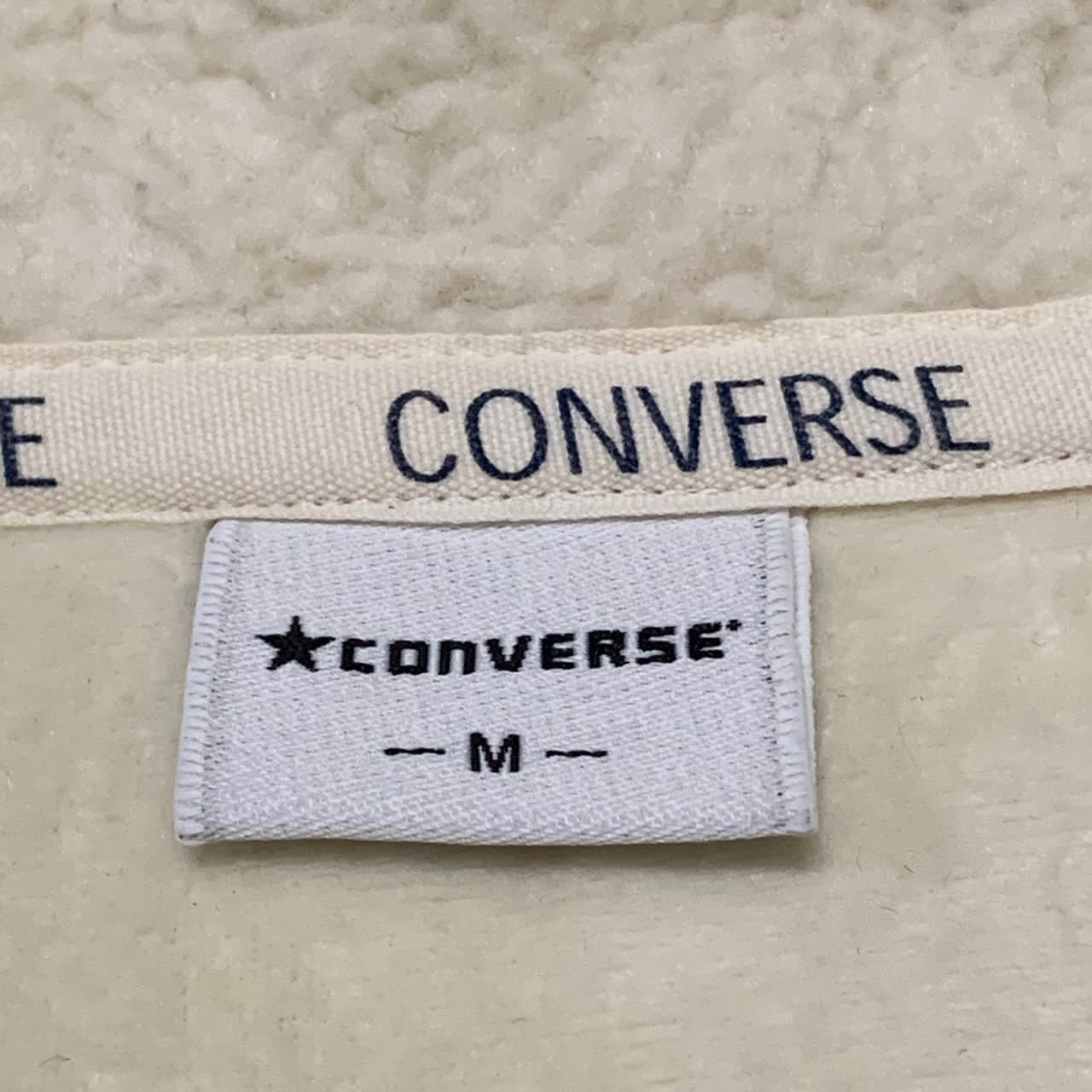 Converse Rare design converse deep pile jacket Size US M / EU 48-50 / 2 - 9 Thumbnail