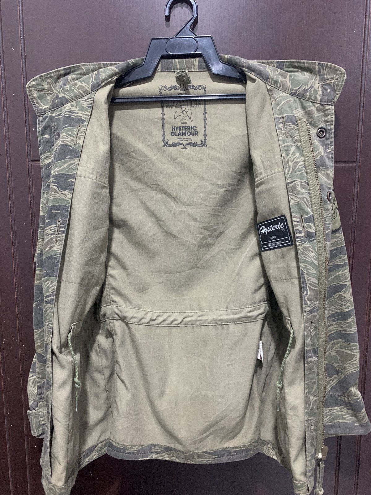 Super Rare 2005 Hysteric Glamour x Led Zeppelin M65 Jacket S