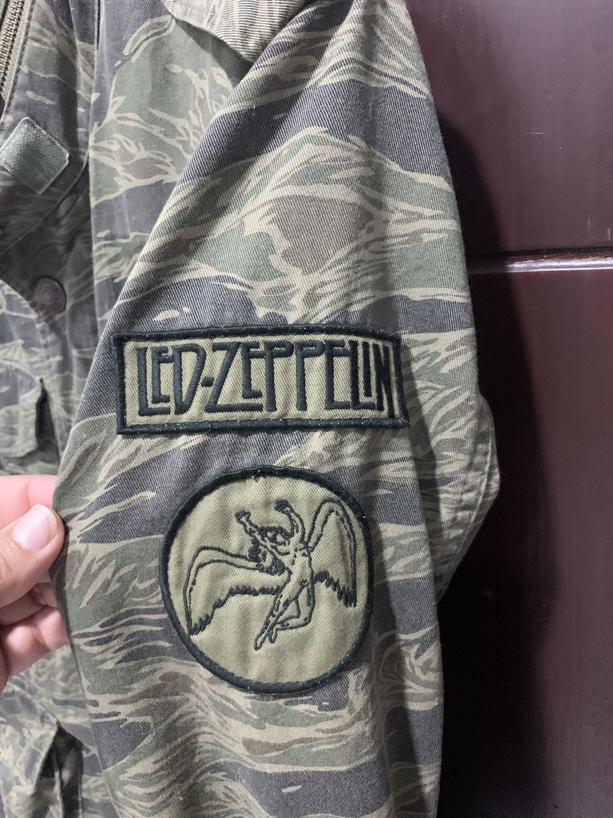 Hysteric Glamour × Led Zeppelin Super Rare 2005 Hysteric Glamour x Led Zeppelin M65 Jacket S Size US S / EU 44-46 / 1 - 5 Thumbnail