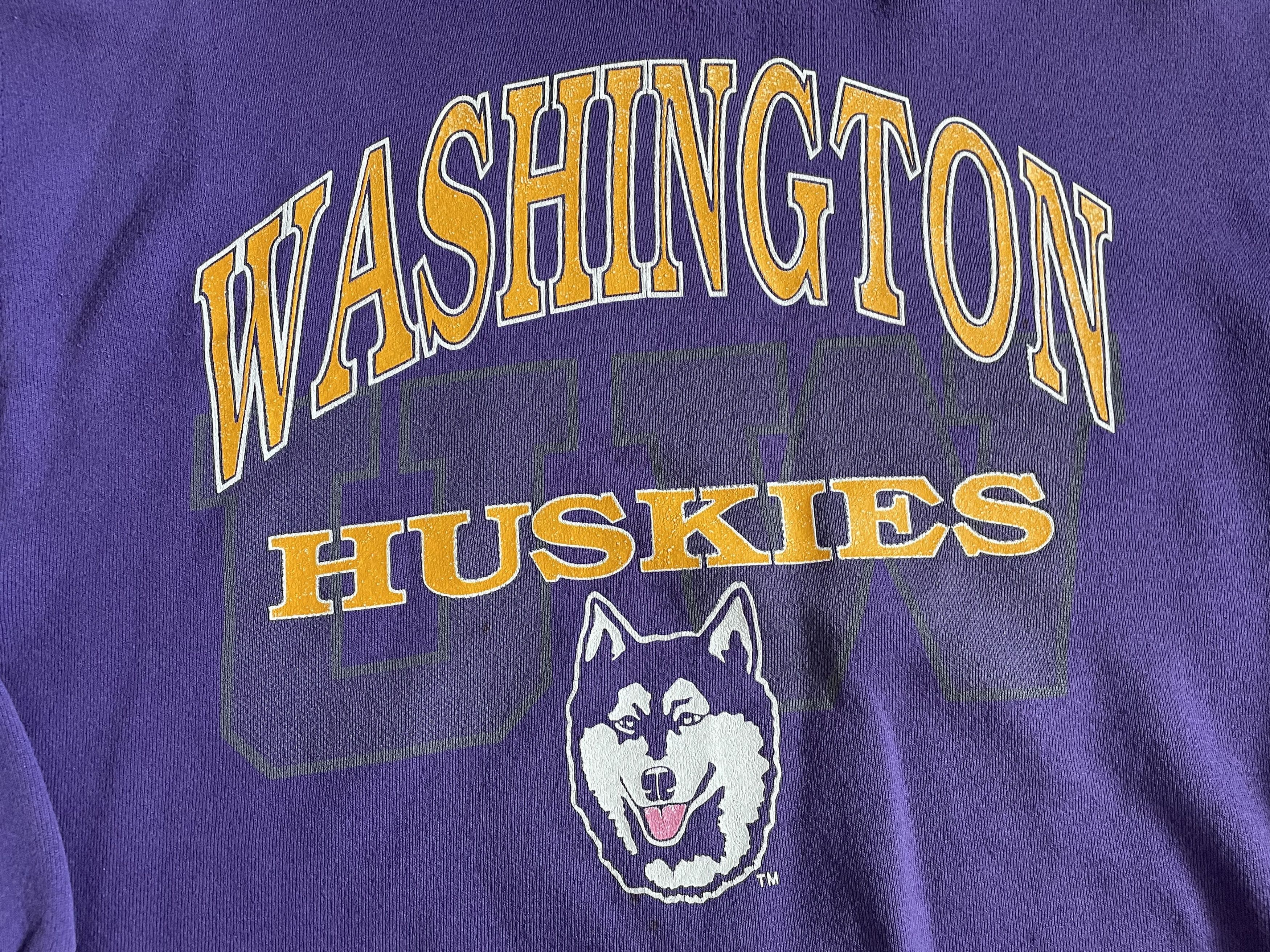 Vintage Vintage Washington Huskies Sweatshirt Bowl Rare Y2k Hype Size US XL / EU 56 / 4 - 3 Thumbnail