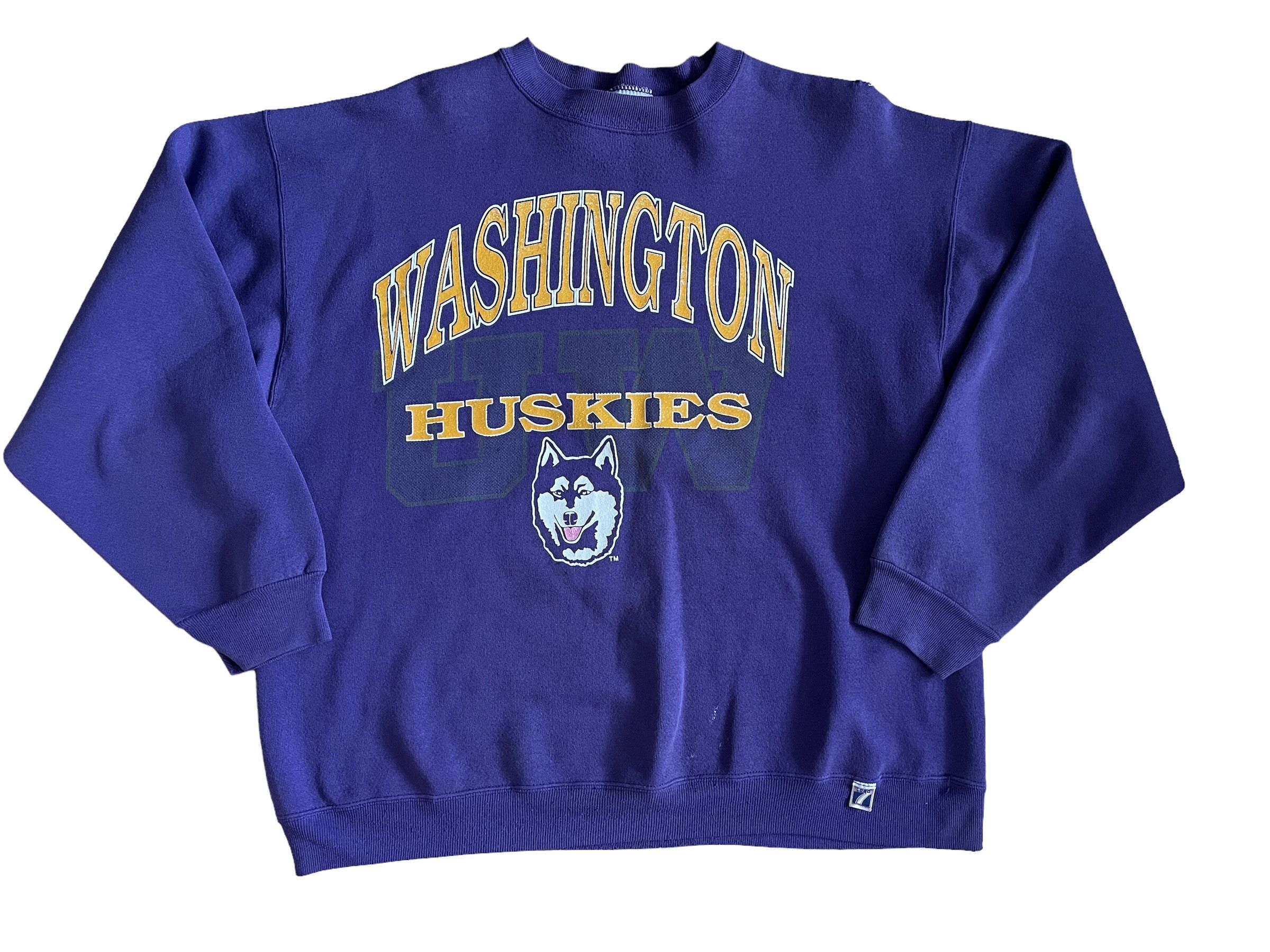 Vintage Vintage Washington Huskies Sweatshirt Bowl Rare Y2k Hype Size US XL / EU 56 / 4 - 1 Thumbnail
