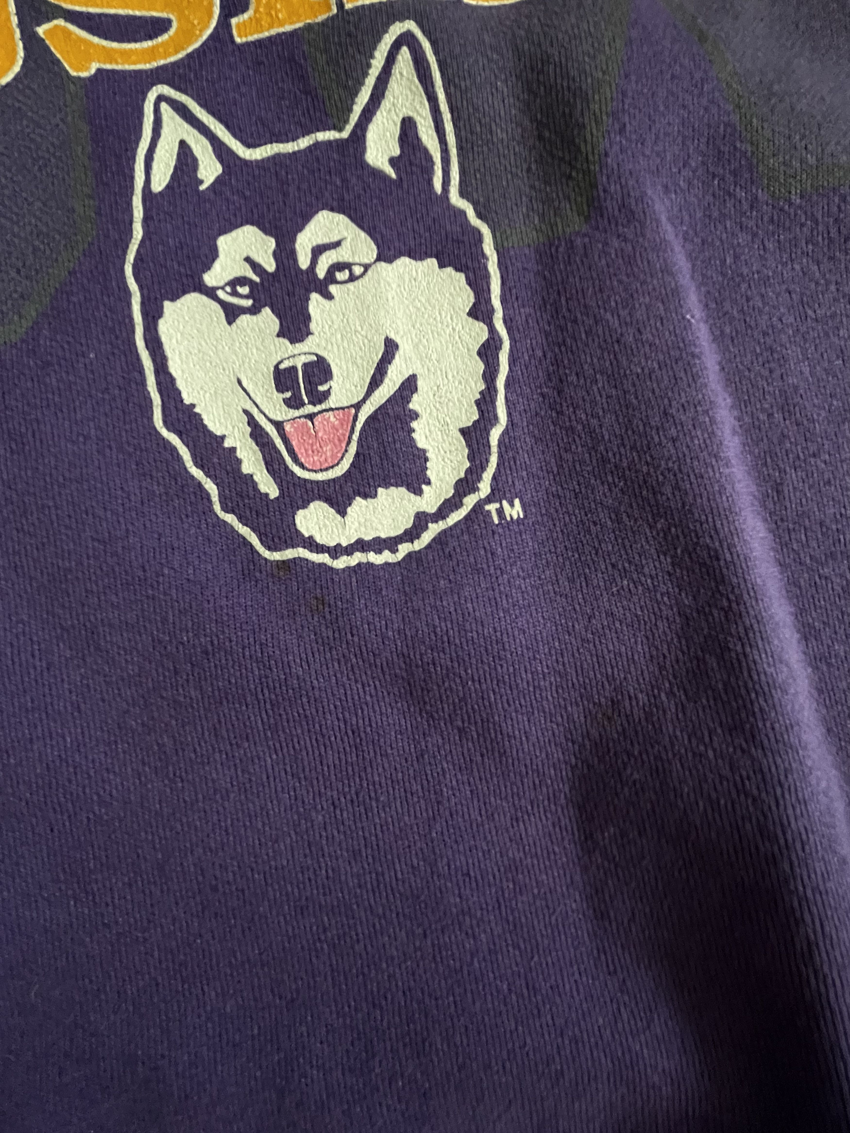 Vintage Vintage Washington Huskies Sweatshirt Bowl Rare Y2k Hype Size US XL / EU 56 / 4 - 9 Thumbnail