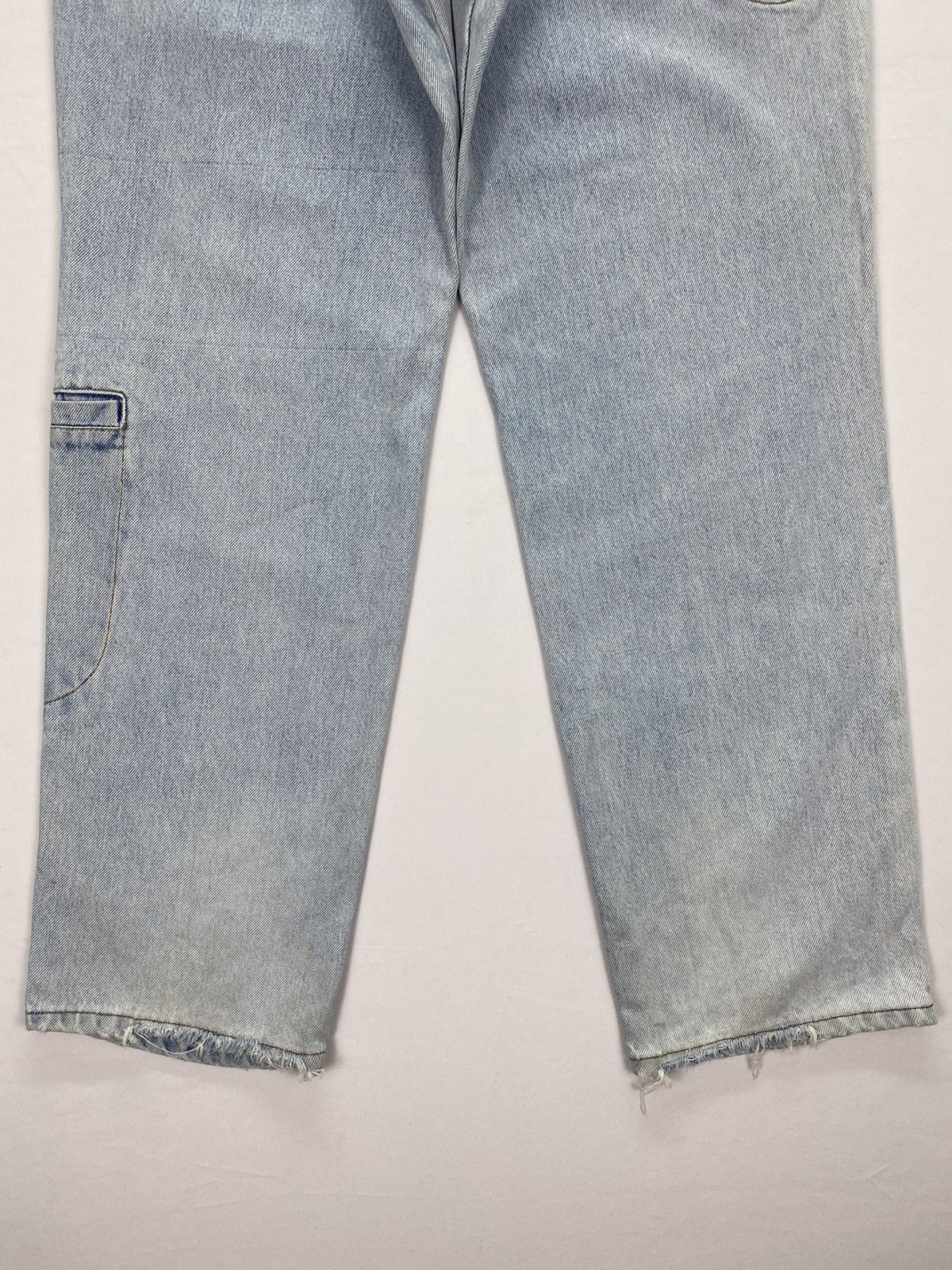 Vintage Maurice Malone Dirty Distressed Jeans Size US 31 - 8 Thumbnail
