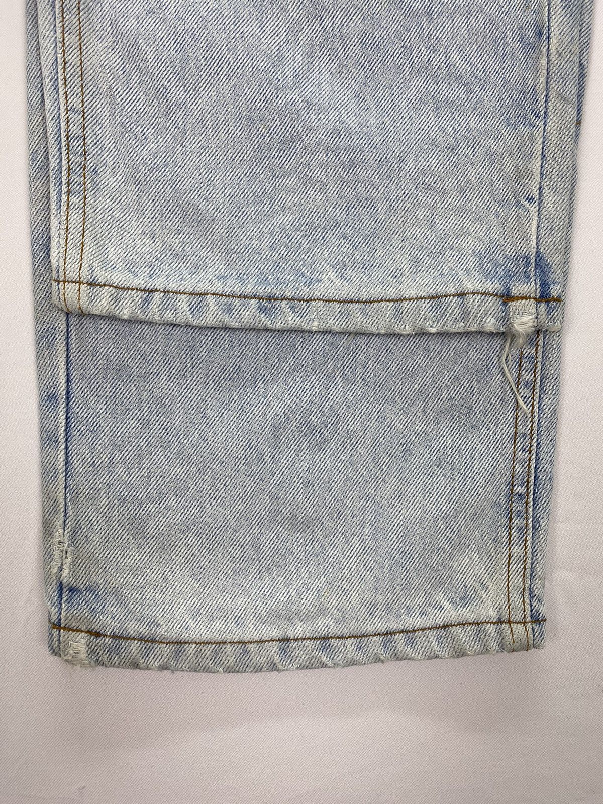 Vintage Maurice Malone Dirty Distressed Jeans Size US 31 - 17 Thumbnail