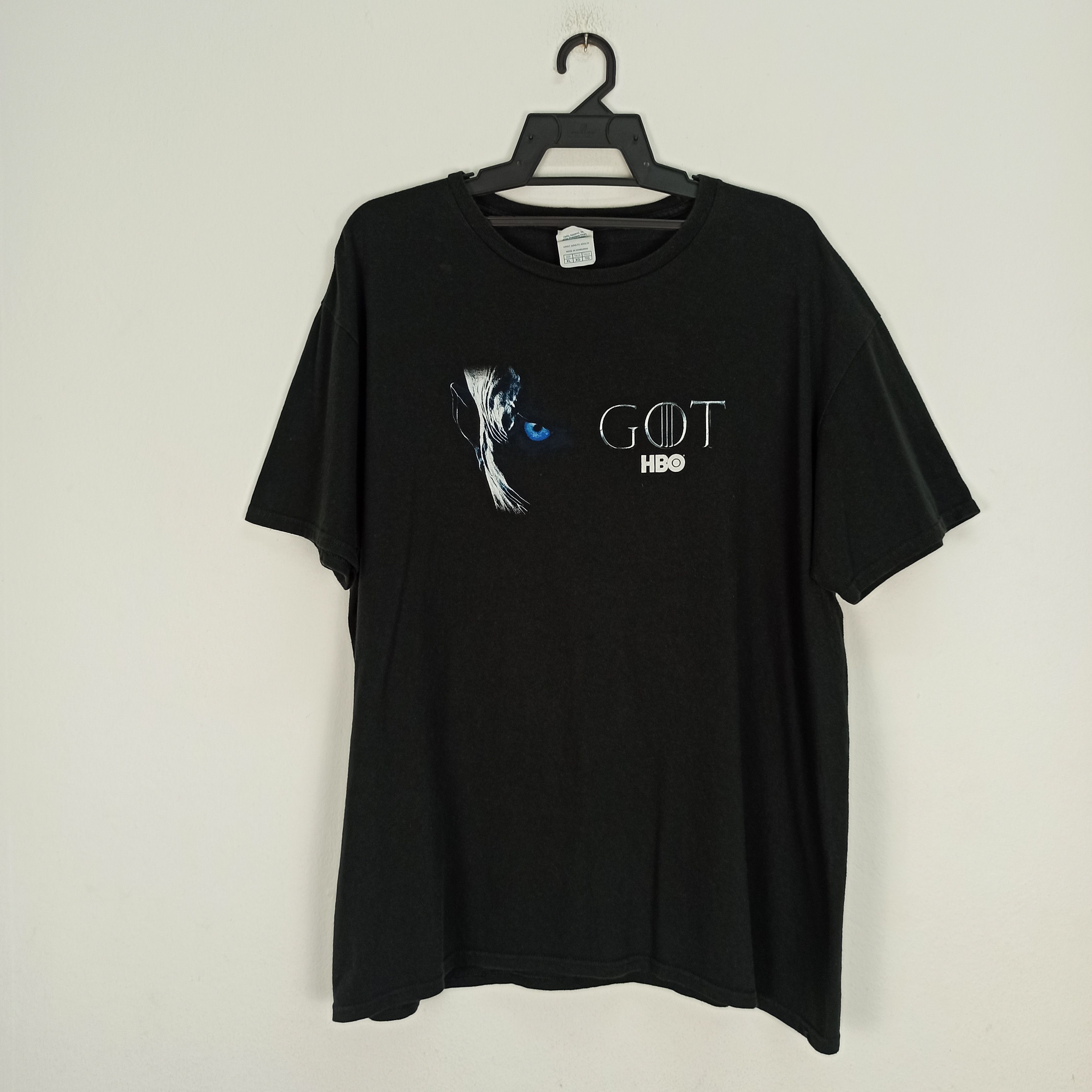 Vintage Rare Night King Game Of Thrones GOT HBO Movie promo Tshirt Size US XL / EU 56 / 4 - 1 Thumbnail