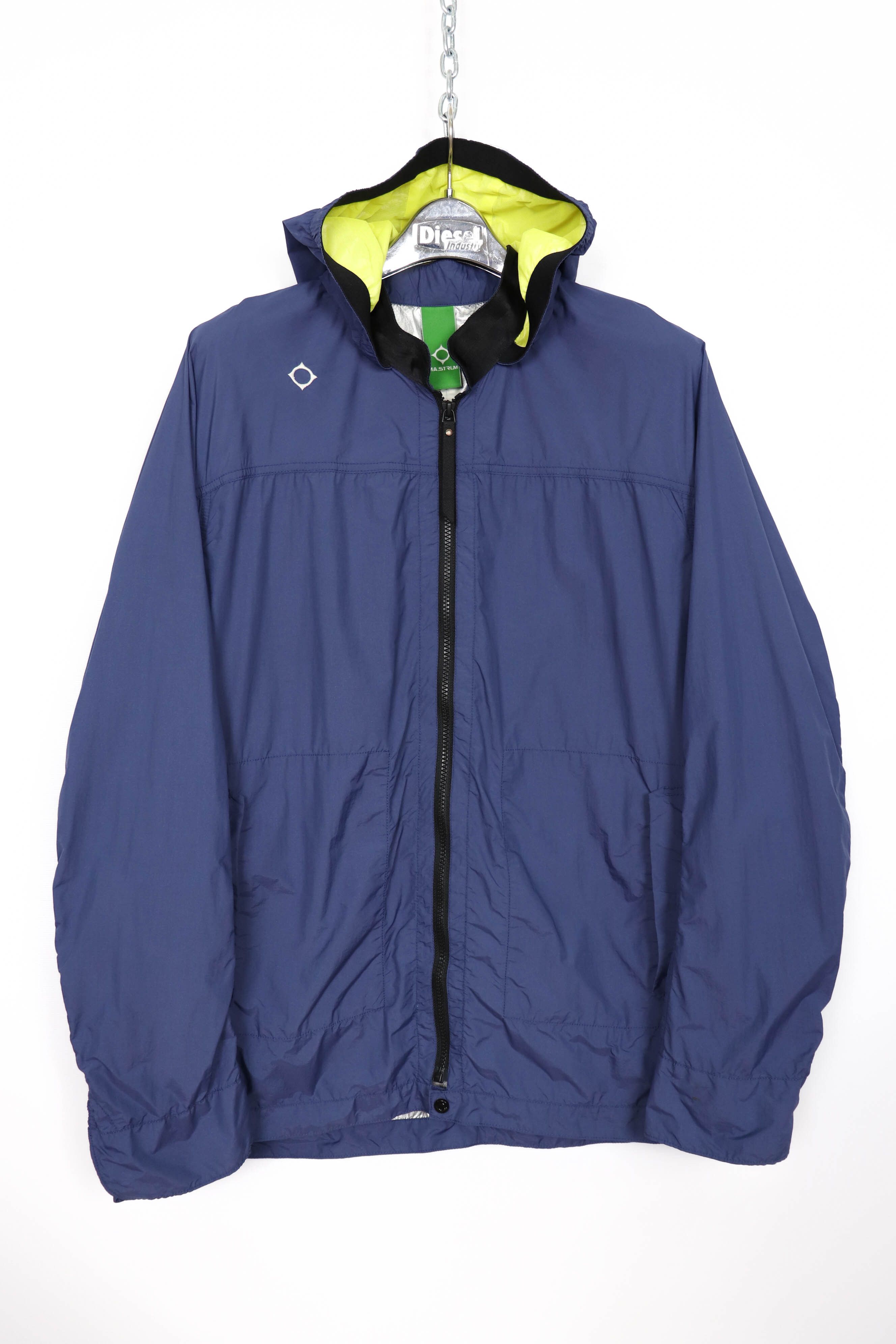 image of Ma Strum Ma.strum Lightweight Shell Blue Packable Jacket Tag Size Xl, Men's