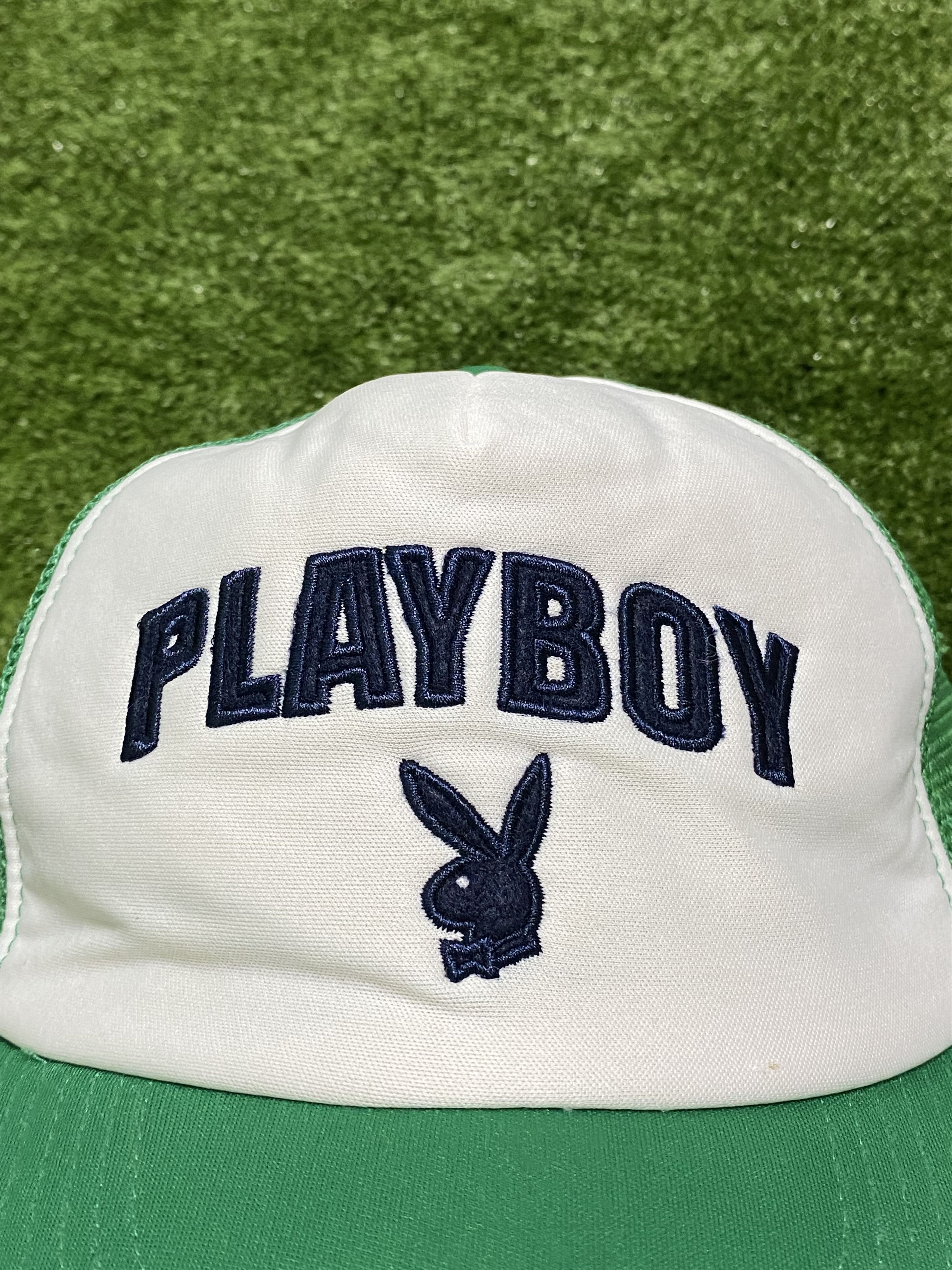 Playboy × Vintage 🚨Vintage 90s playboy trucker hat Size ONE SIZE - 3 Thumbnail