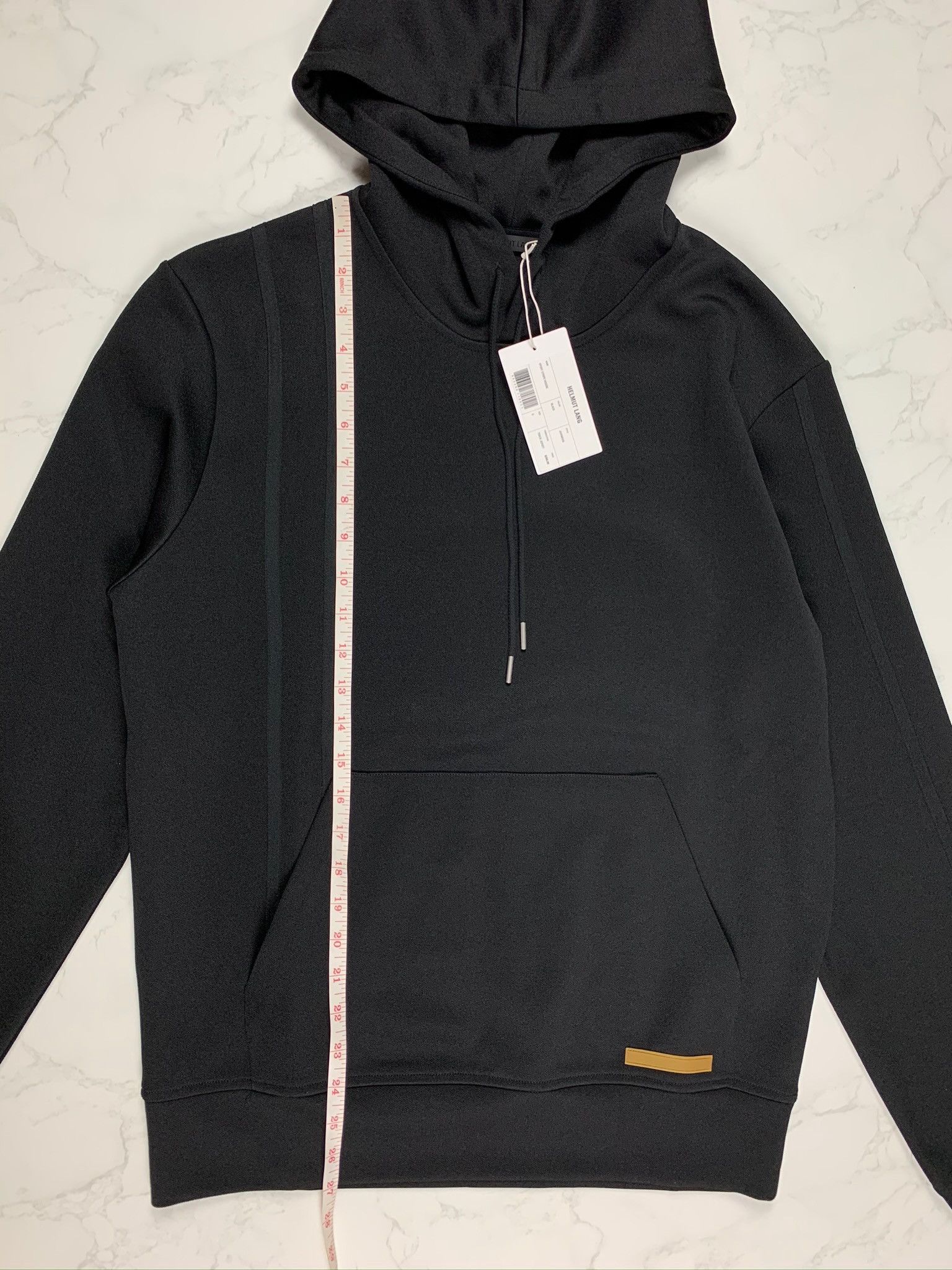 Helmut Lang 🔥[SALE]🔥 Helmut Lang Sport Stripe Black Hoodie Size US S / EU 44-46 / 1 - 7 Thumbnail