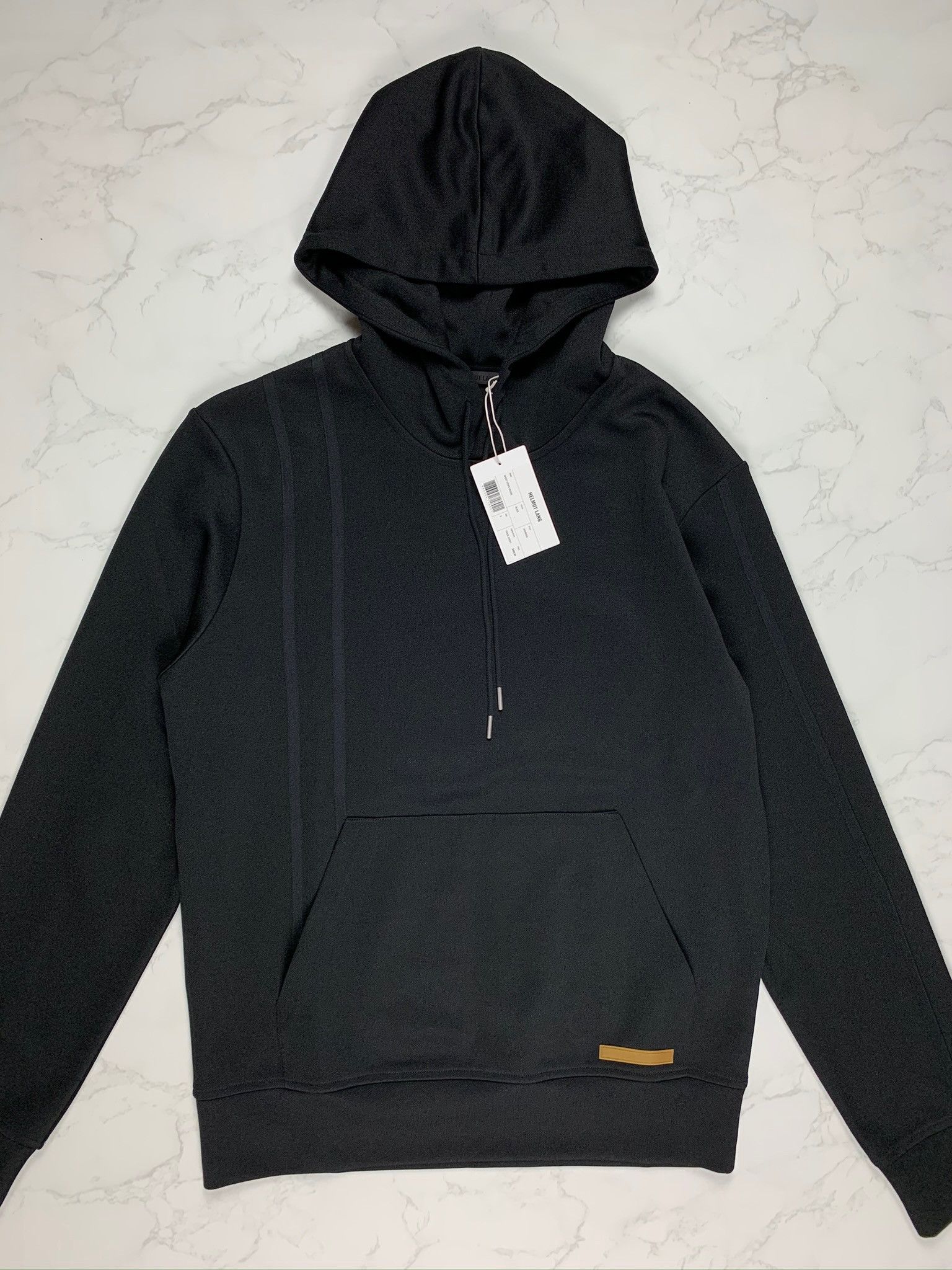Helmut Lang 🔥[SALE]🔥 Helmut Lang Sport Stripe Black Hoodie Size US S / EU 44-46 / 1 - 9 Thumbnail