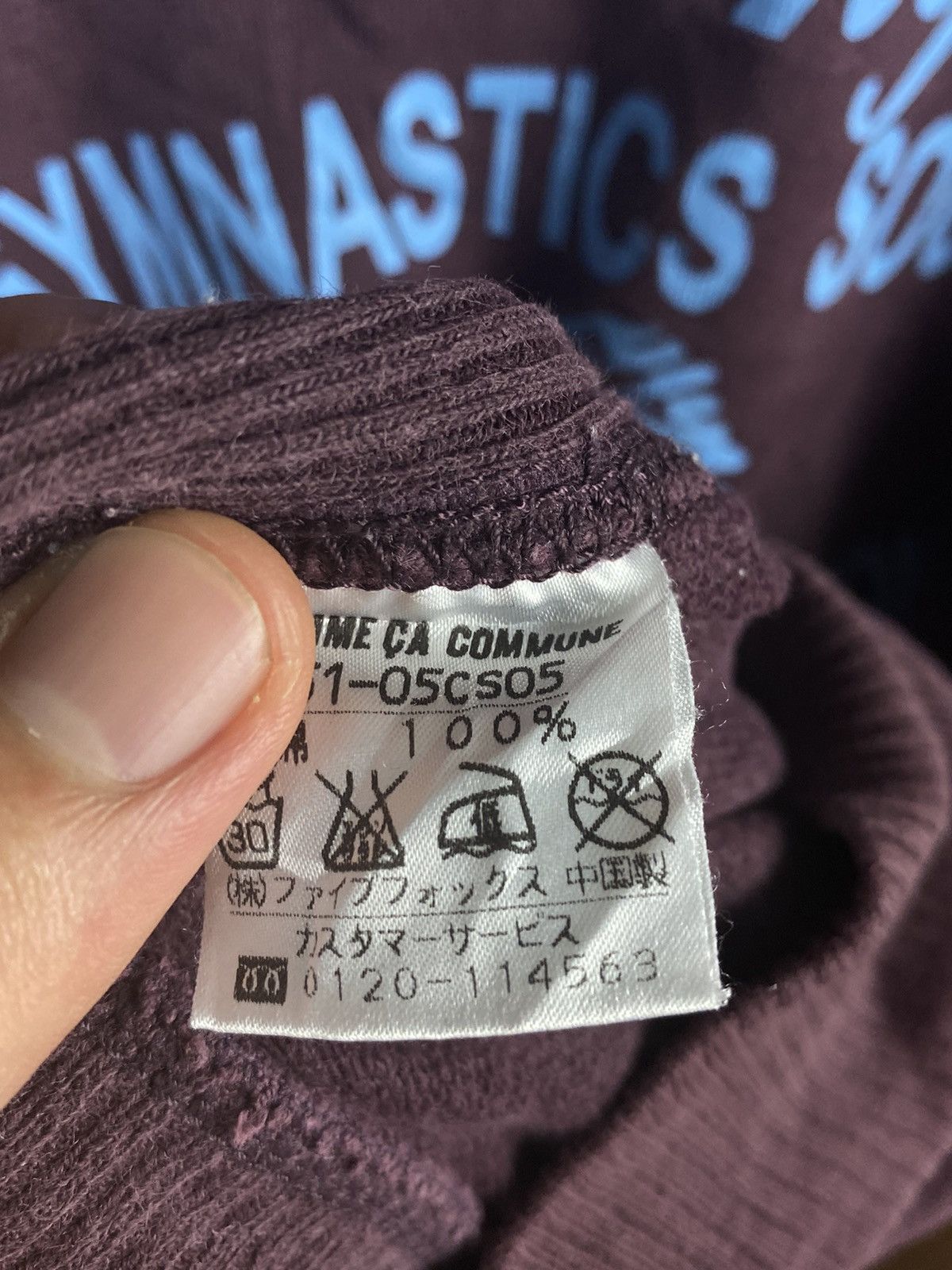 Comme Ca Ism Comme Ca Comune Los Angeles Sweatshirt #Z038 Size US L / EU 52-54 / 3 - 9 Thumbnail