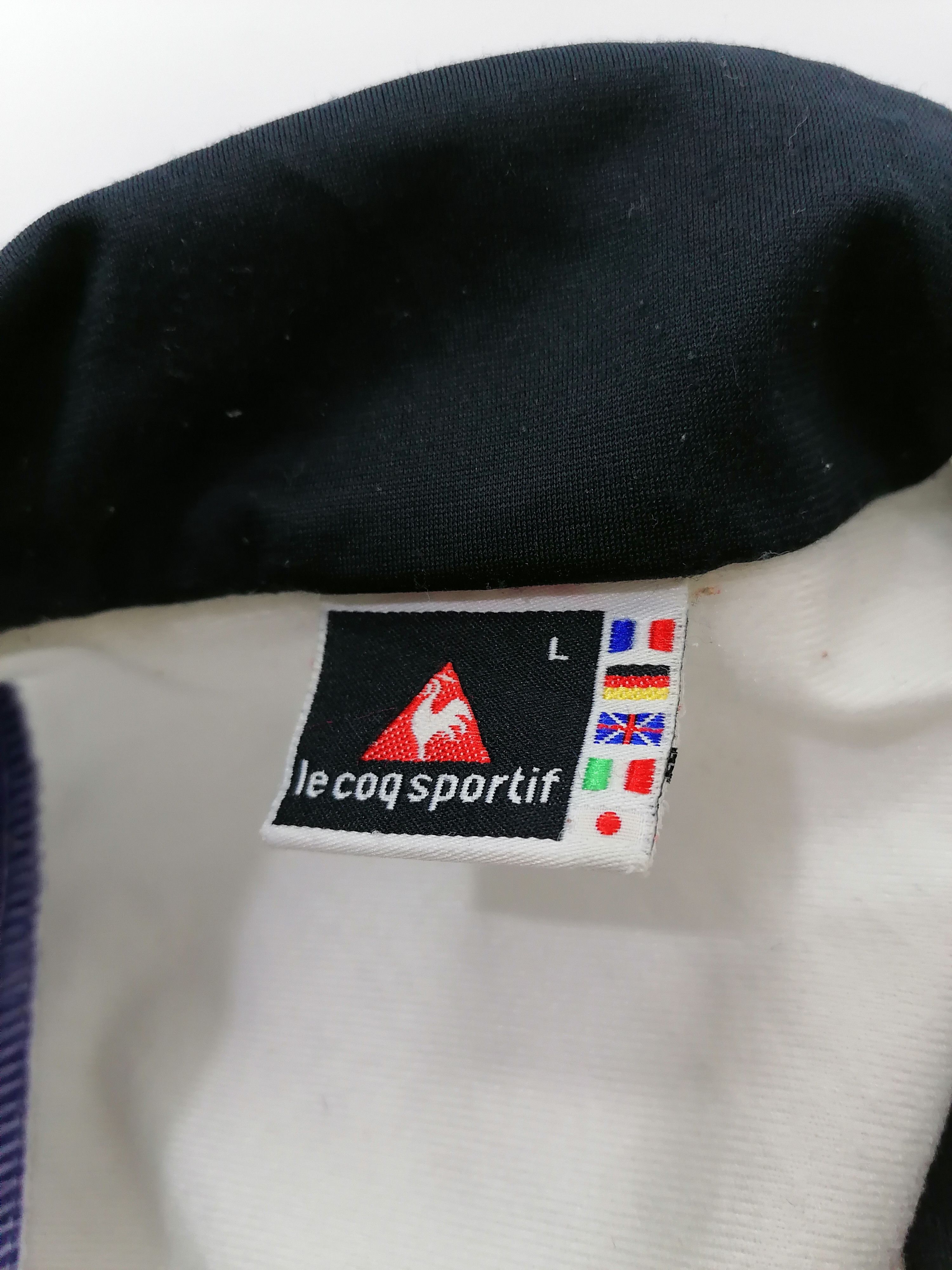 Le Coq Sportif × Vintage Le Coq Sportif Track Jacket Size US L / EU 52-54 / 3 - 5 Thumbnail