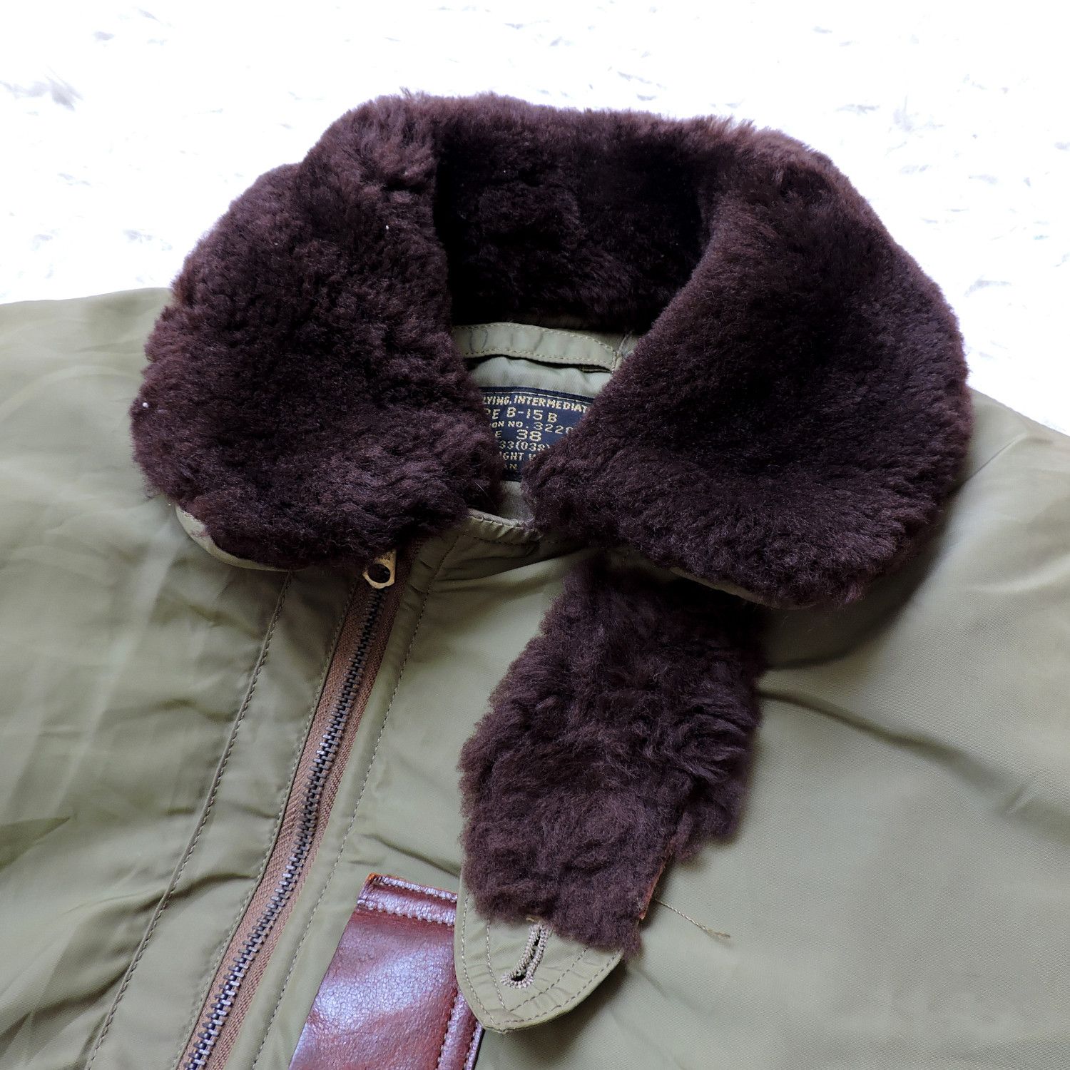 Buzz Rickson's × Toyo Enterprises 40's/Early 50's Buzz Rickson B-15B Flight Bomber Jacket Size US M / EU 48-50 / 2 - 8 Thumbnail