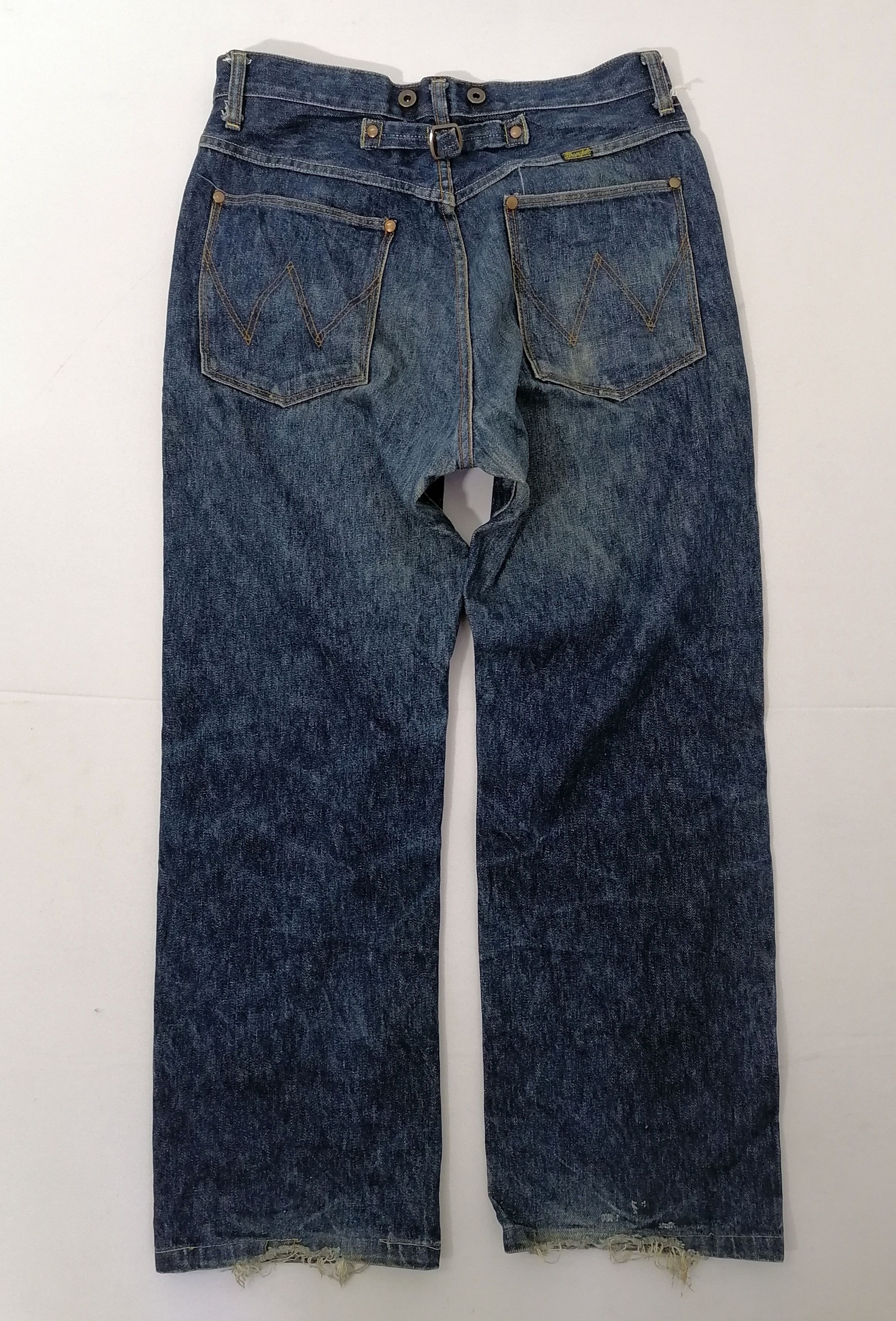 Vintage × Wrangler Wrangler Denim Jeans Size US 34 / EU 50 - 2 Thumbnail