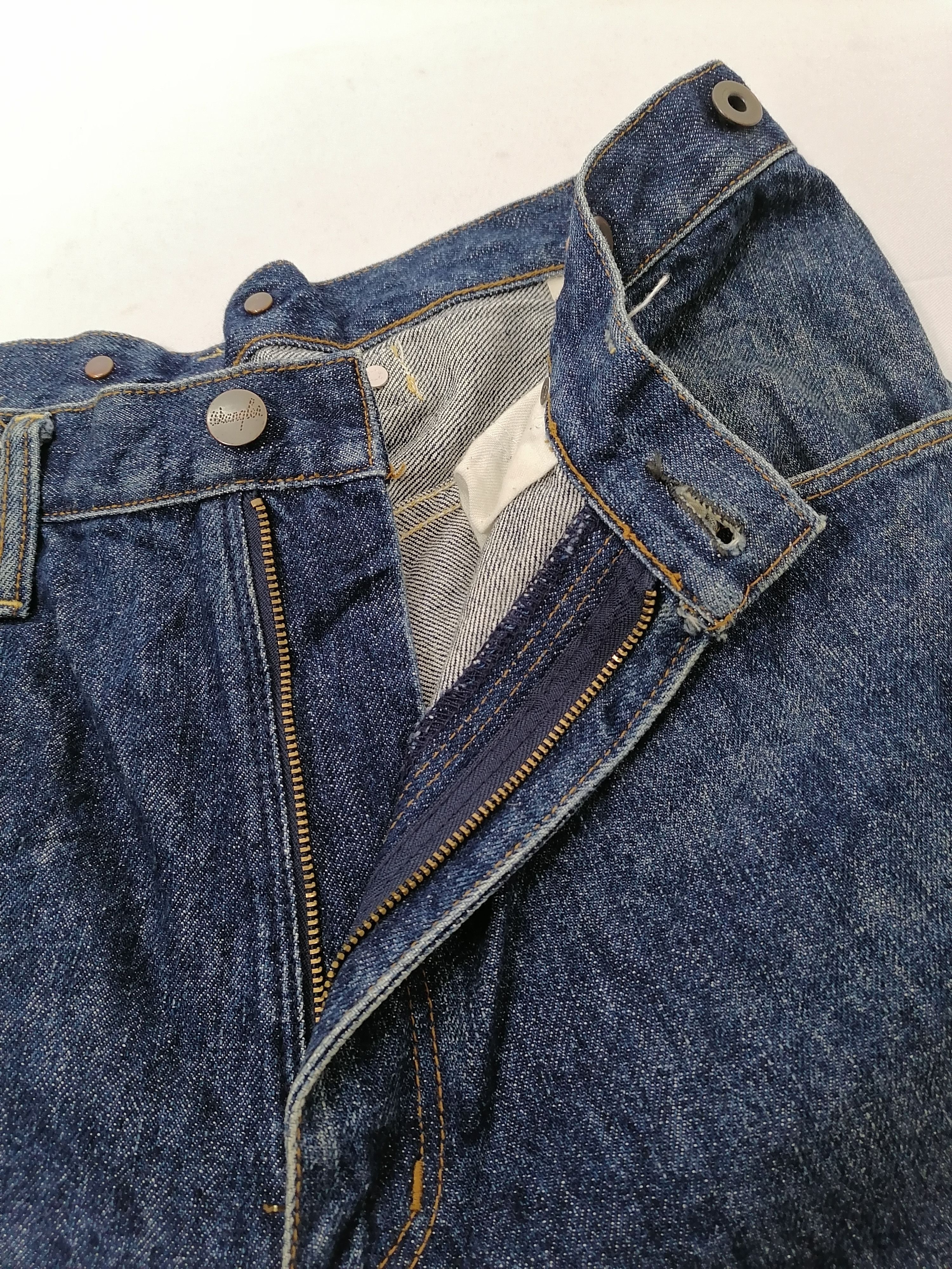 Vintage × Wrangler Wrangler Denim Jeans Size US 34 / EU 50 - 4 Thumbnail