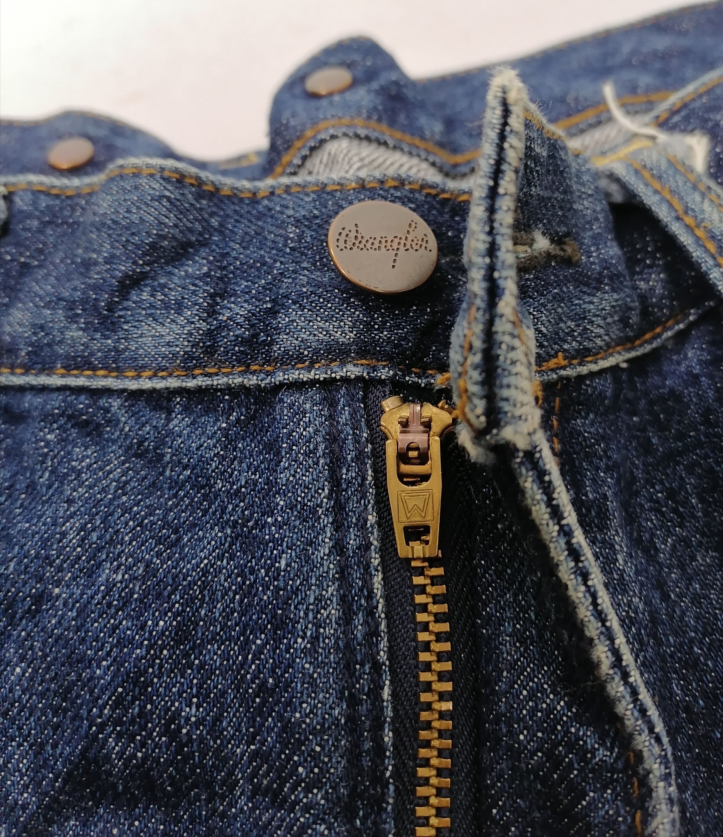 Vintage × Wrangler Wrangler Denim Jeans Size US 34 / EU 50 - 3 Thumbnail