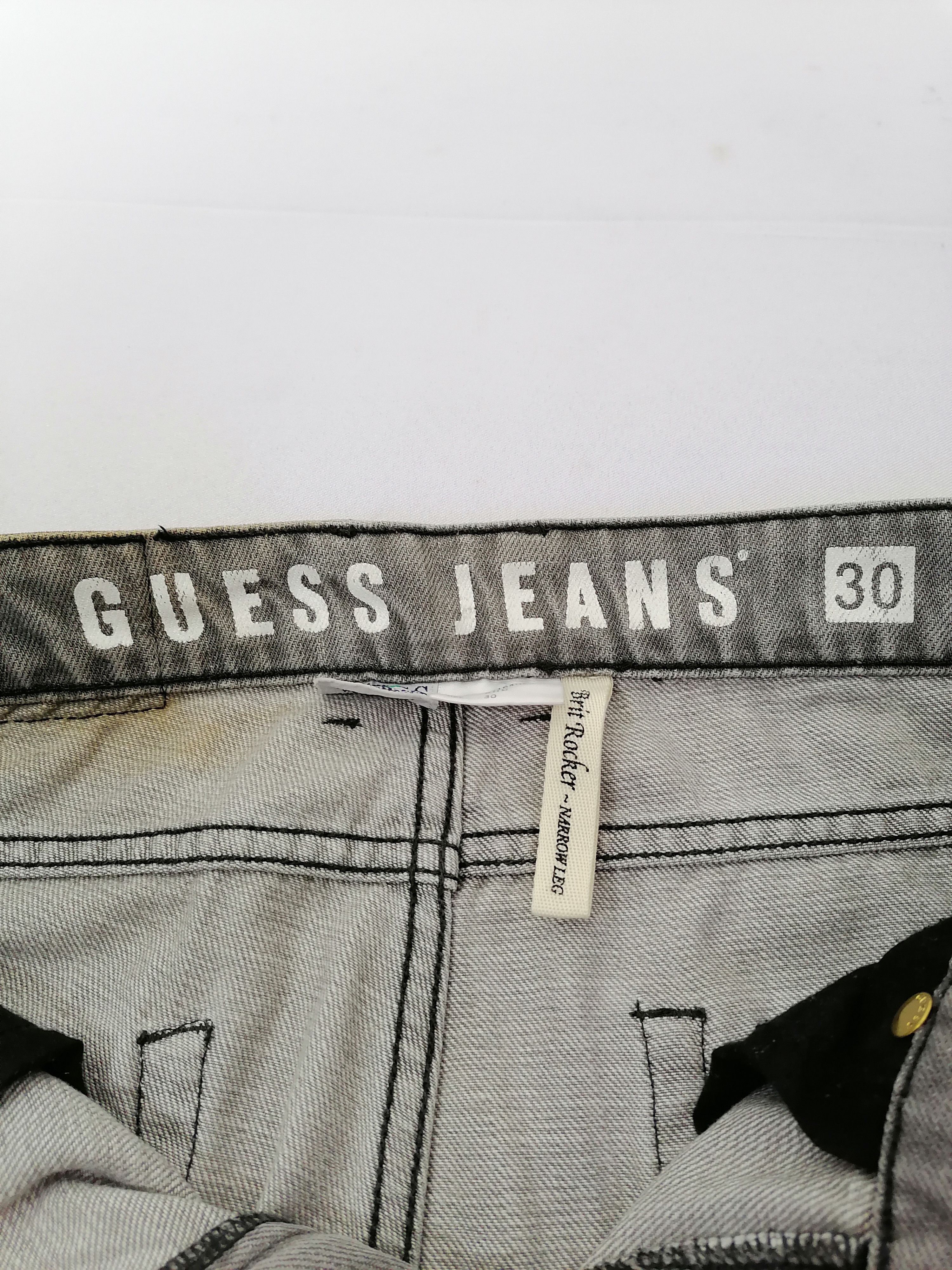 Guess Guess Skulls Embroidered Jeans Size US 30 / EU 46 - 5 Thumbnail