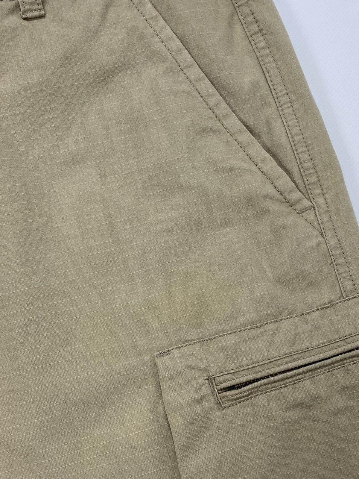 Nike 🔥LASTDROP🔥 Cargo Swoosh Ripstop Multipockets Beige Shorts Size US 36 / EU 52 - 6 Thumbnail