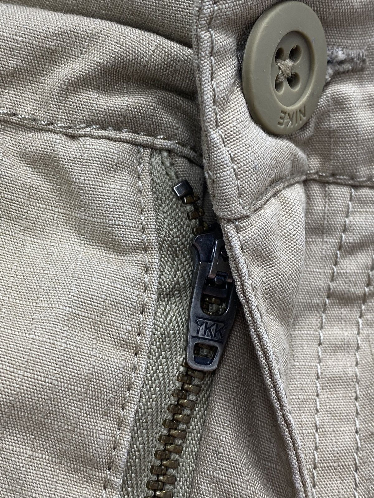 Nike 🔥LASTDROP🔥 Cargo Swoosh Ripstop Multipockets Beige Shorts Size US 36 / EU 52 - 8 Thumbnail
