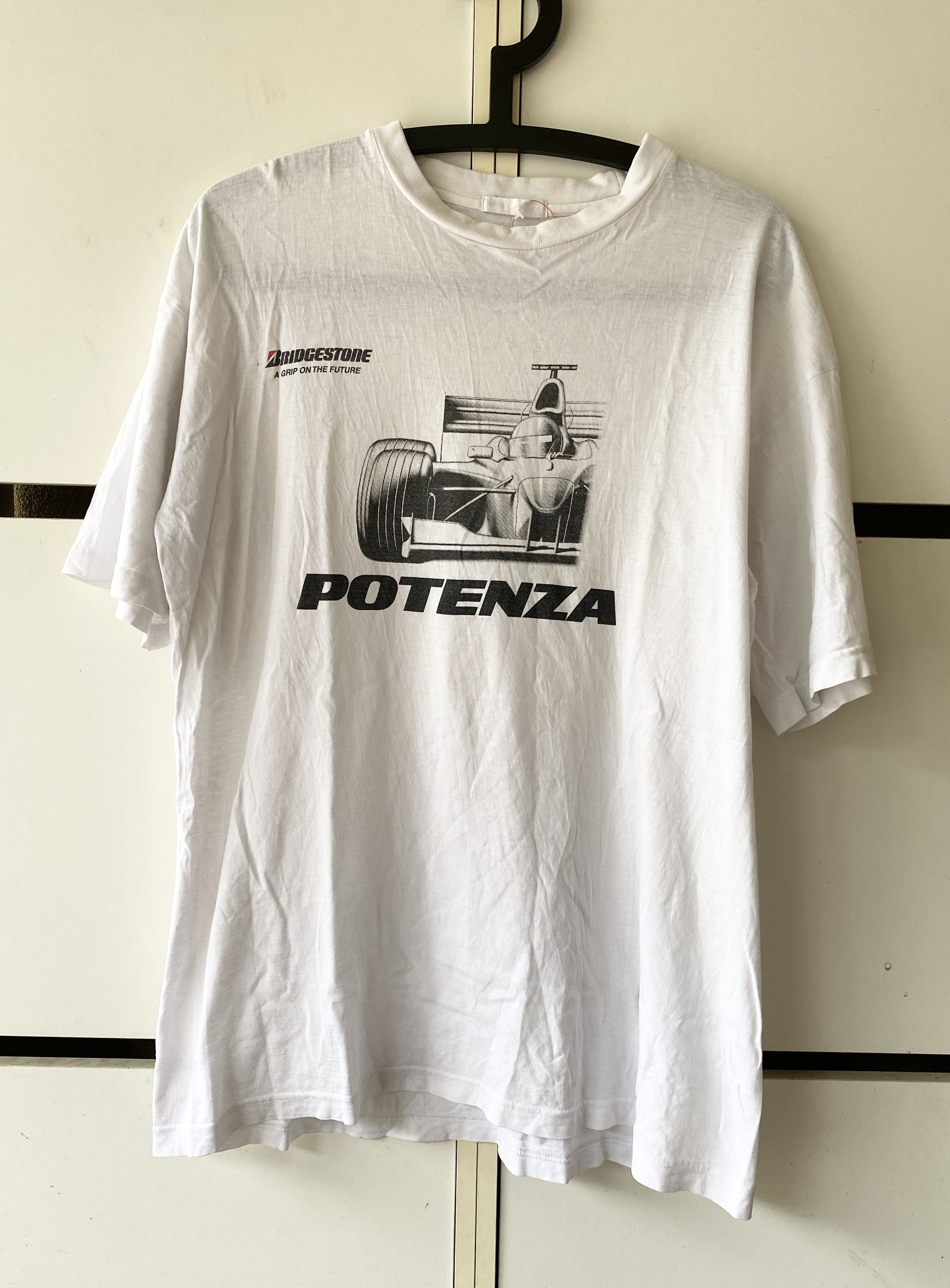 Other VINTAGE POTENZA X BRIDGESTONE RACING T SHIRT Size US M / EU 48-50 / 2 - 1 Thumbnail