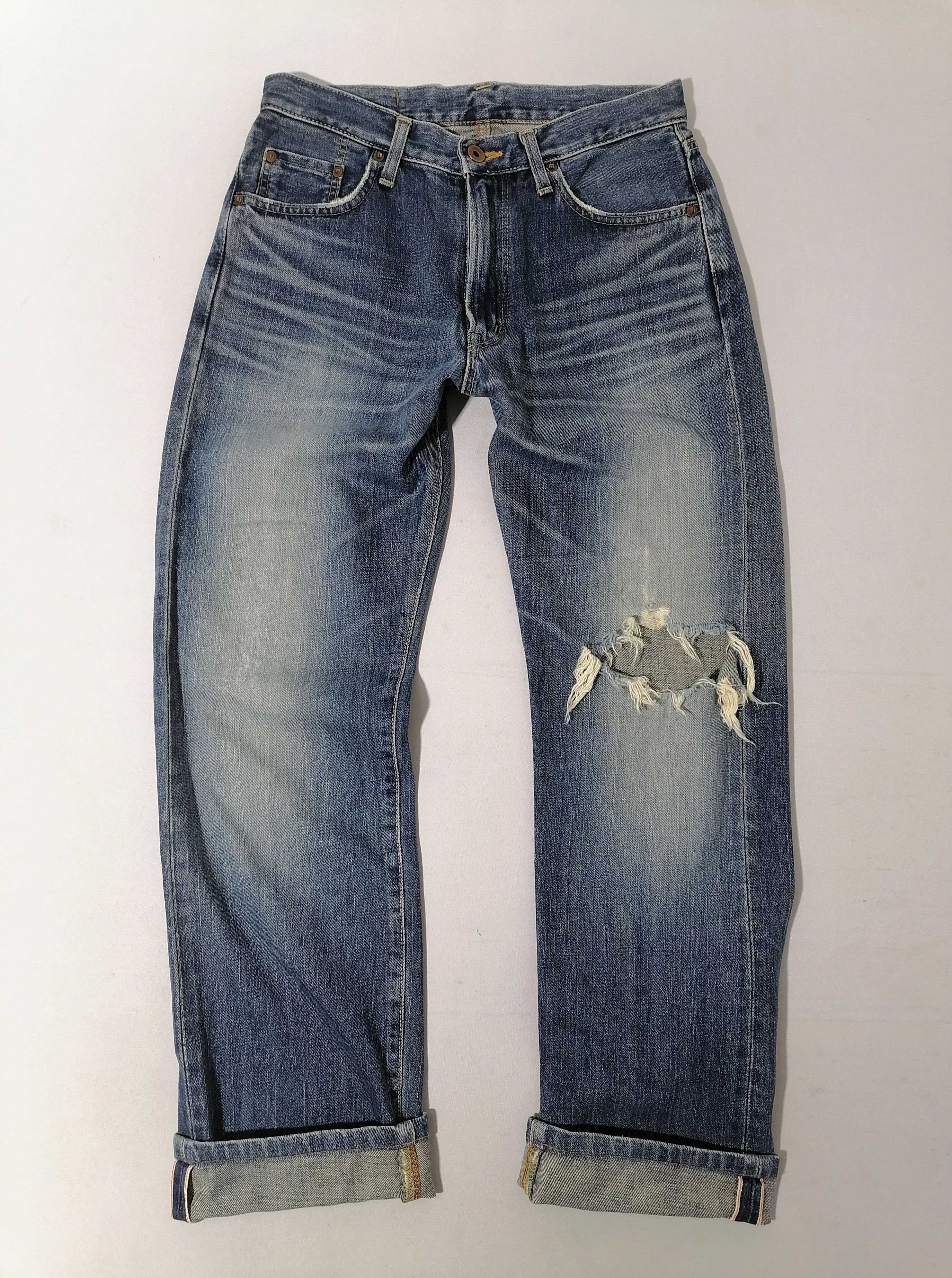 Edwin × Japanese Brand 505XX Edwin Selvedge Denim Jeans Size US 29 - 1 Thumbnail