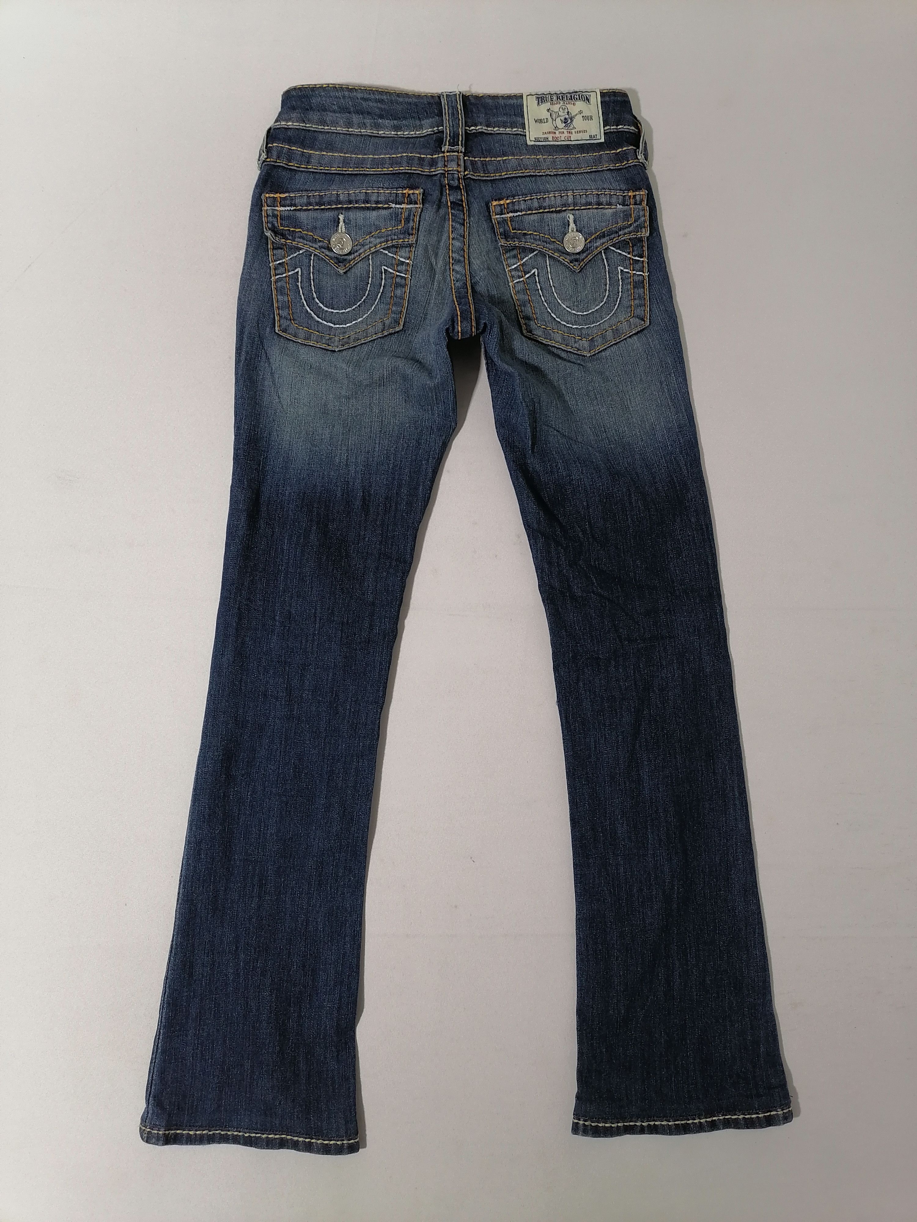 True Religion True Religion Boot Cut Denim Jeans Size US 27 - 2 Thumbnail