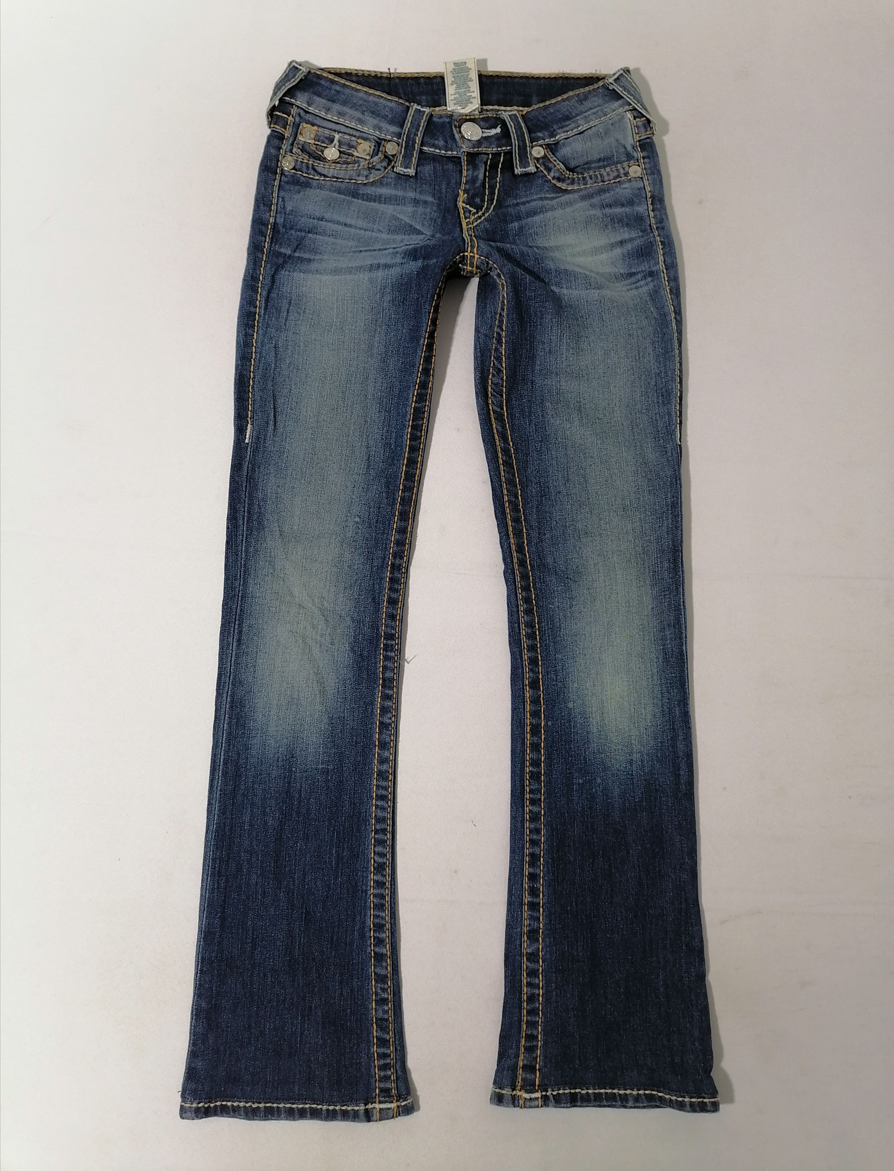 True Religion True Religion Boot Cut Denim Jeans Size US 27 - 1 Thumbnail