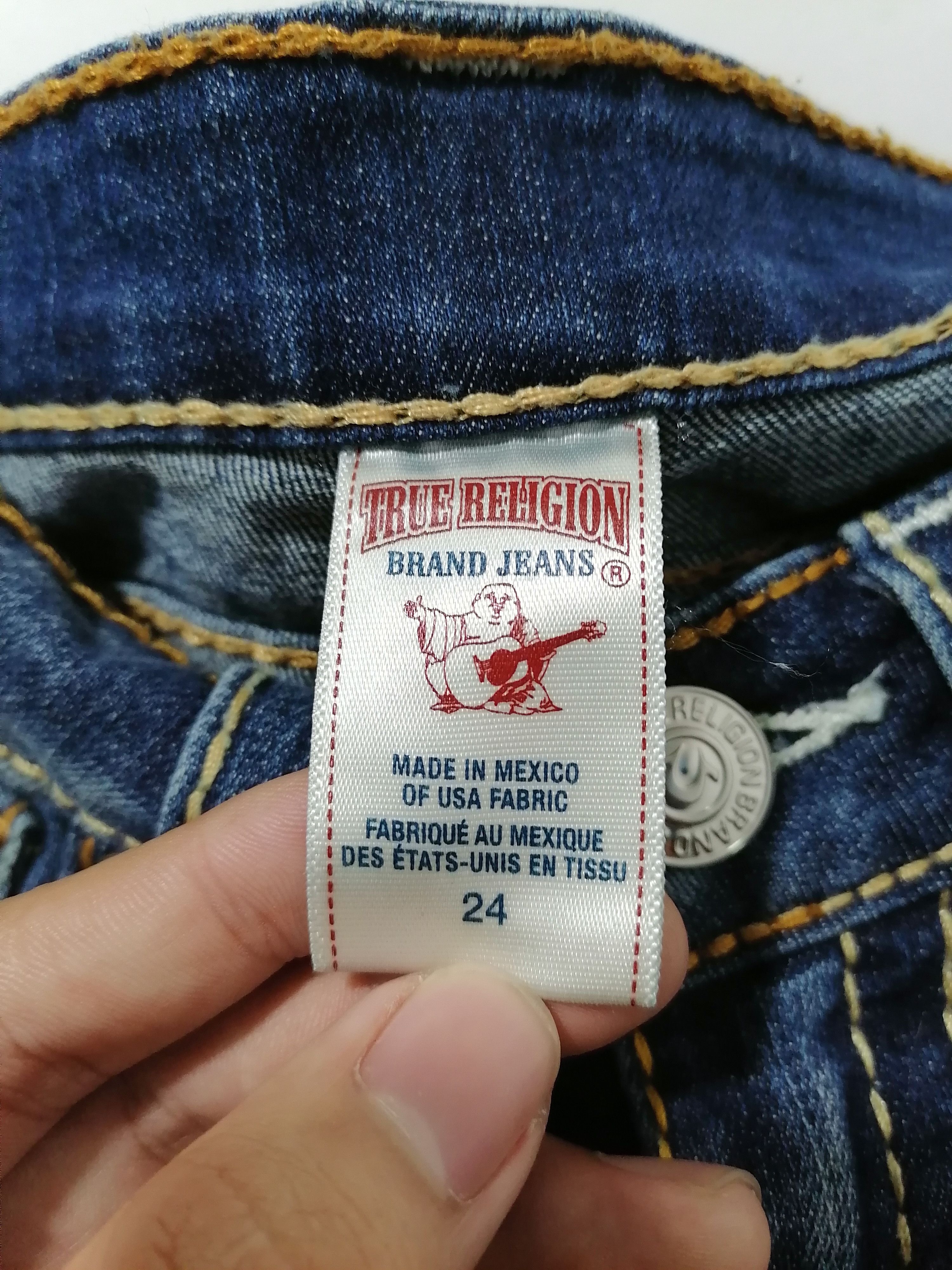 True Religion True Religion Boot Cut Denim Jeans Size US 27 - 6 Thumbnail